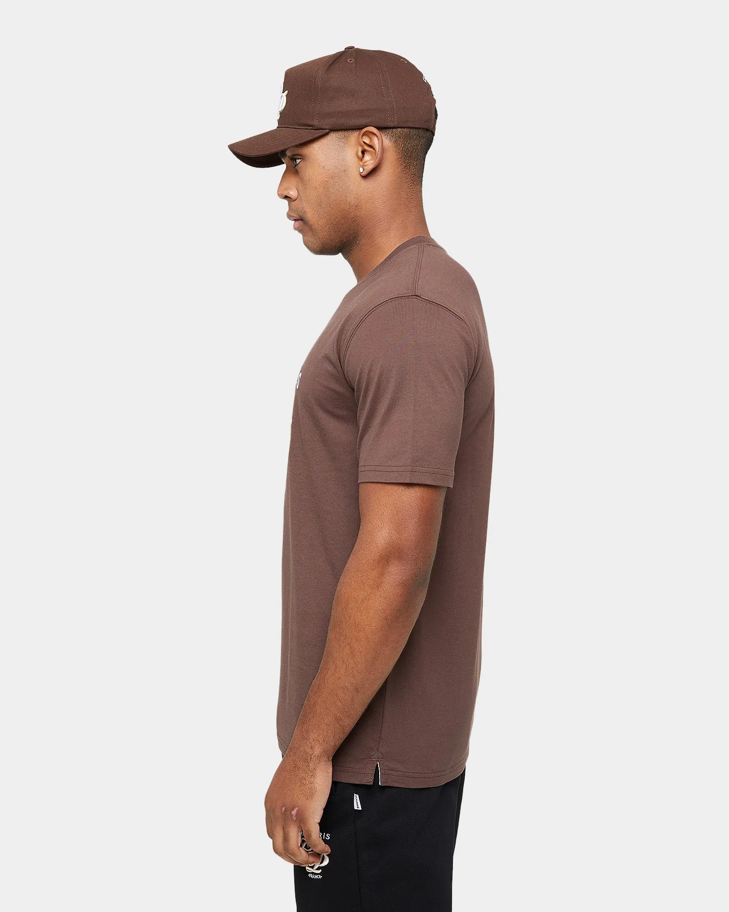 Carre Revolutionnaires Classic Short Sleeve T-Shirt Dark Brown