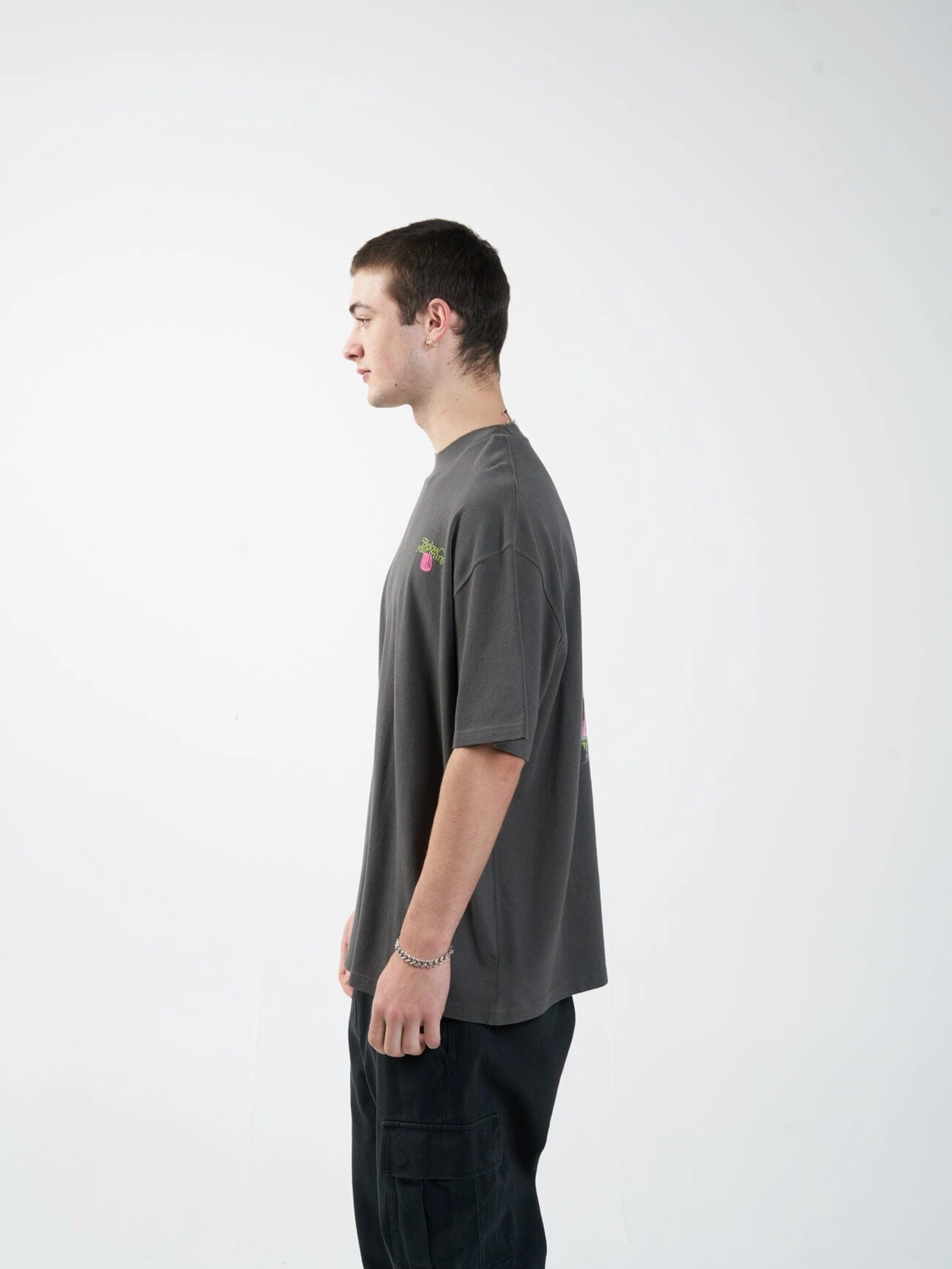 Cerebrum Oversized Fit Tee - Merch Black