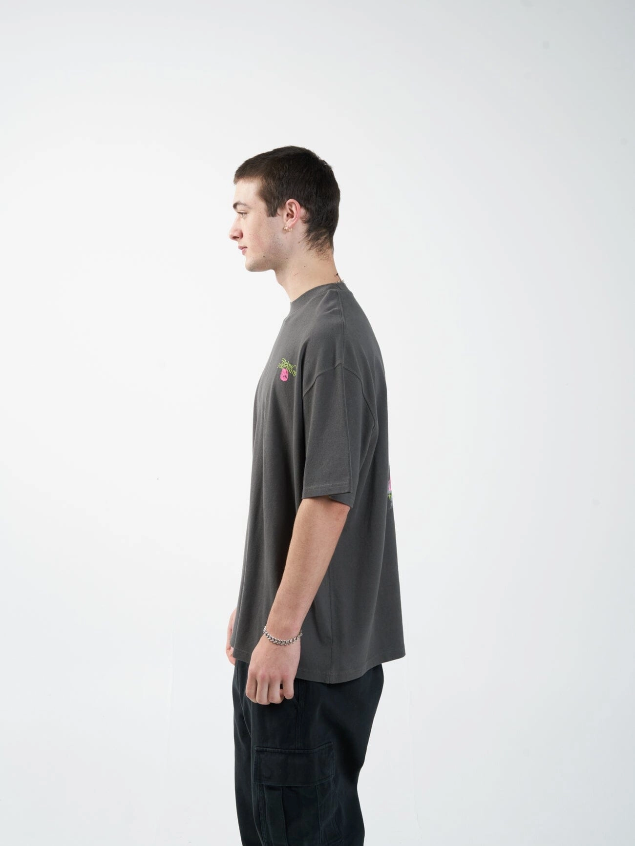 Cerebrum Oversized Fit Tee - Merch Black