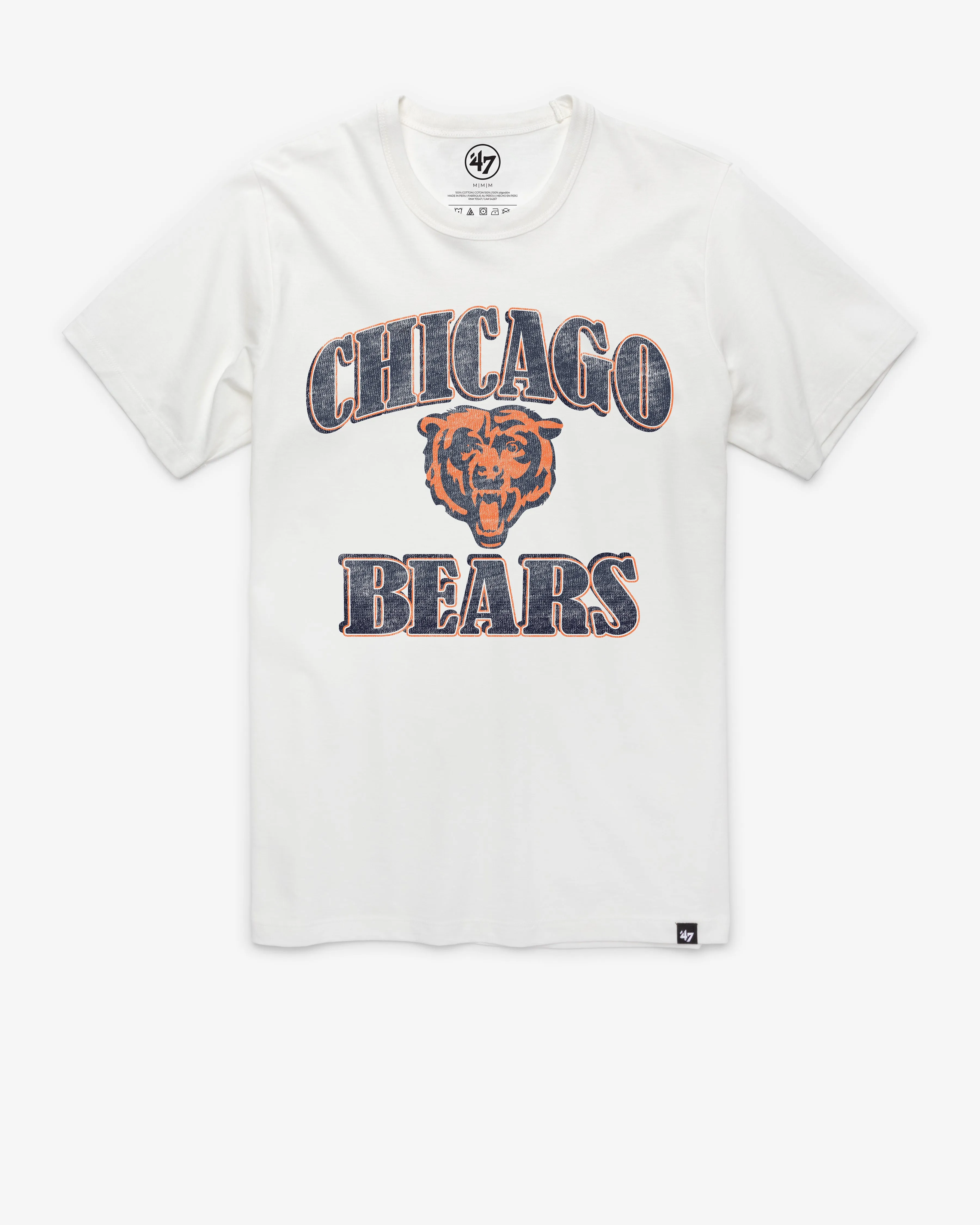 CHICAGO BEARS OVERRUN '47 FRANKLIN TEE