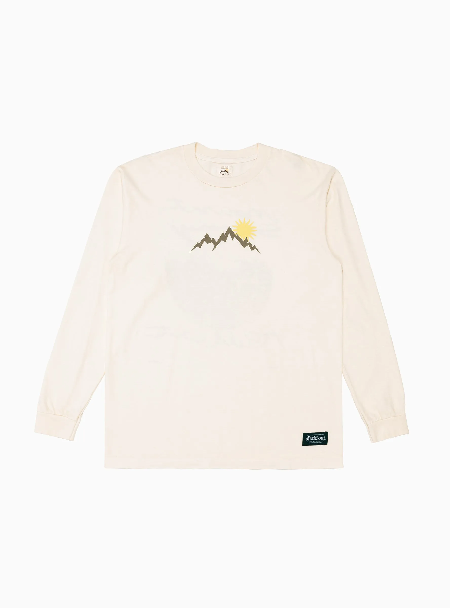 Circles Long Sleeve T-shirt Bone