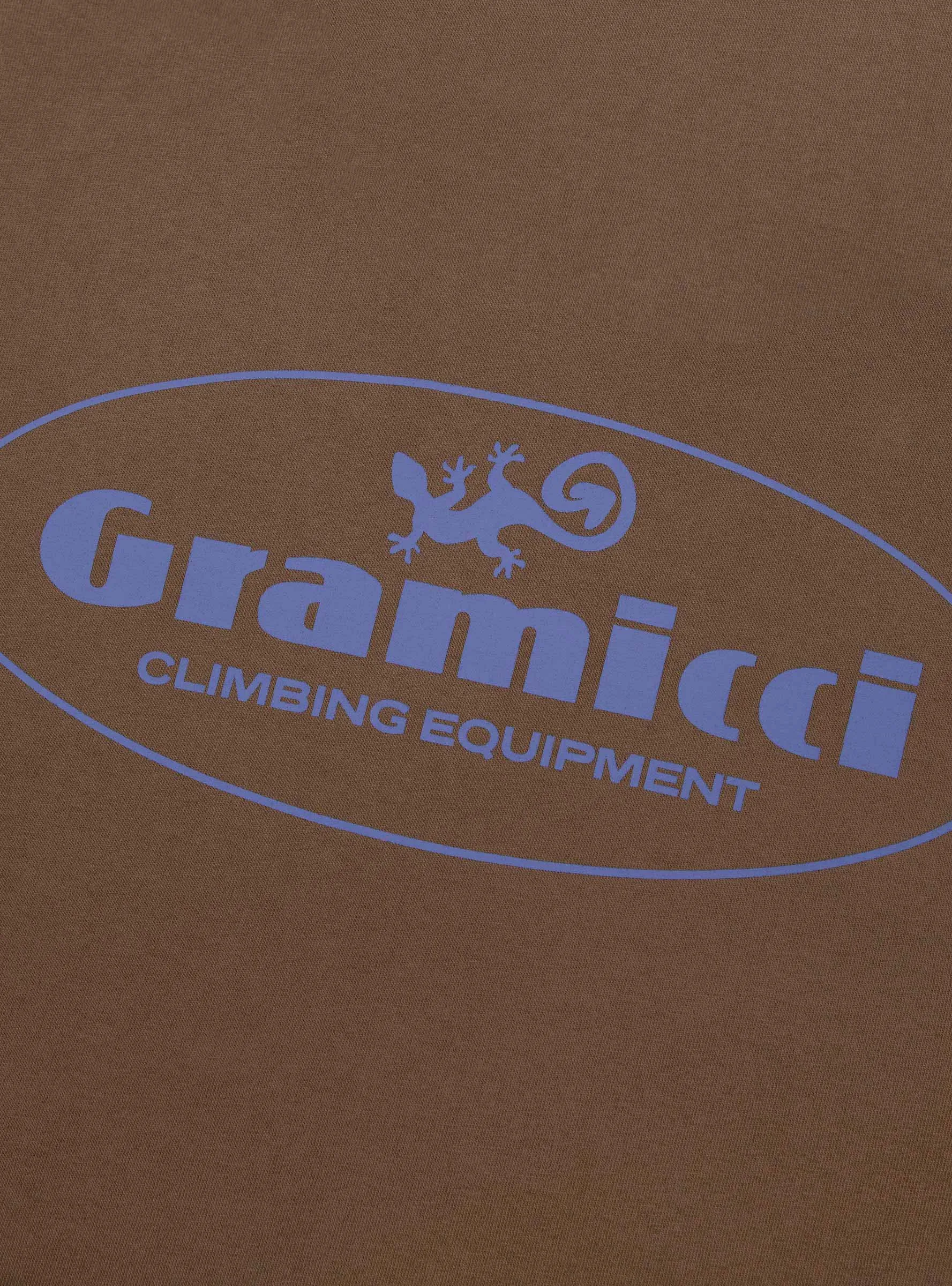 Climbing Equipment Tee Brown Pigment