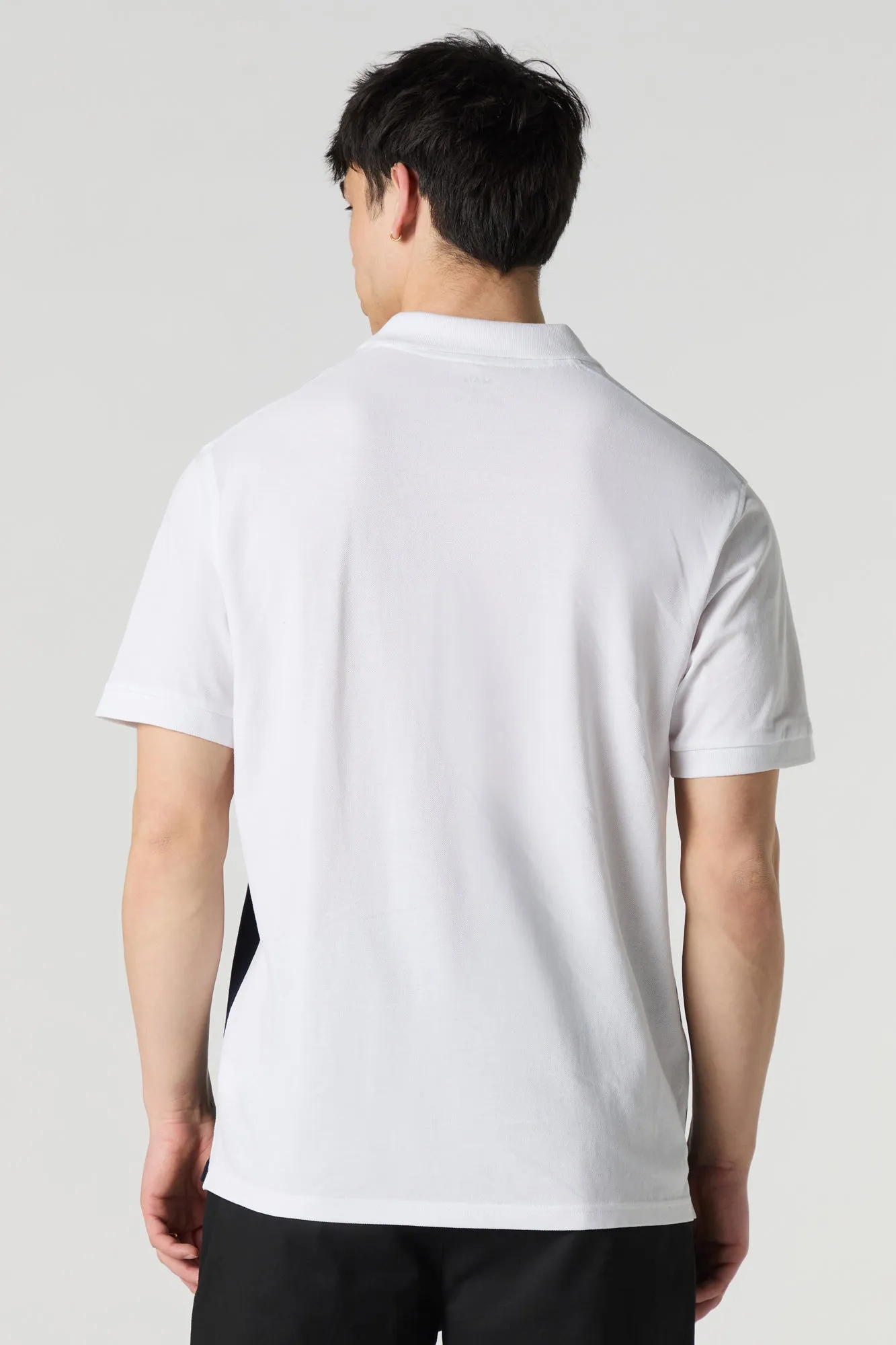 Colourblock Polo T-Shirt