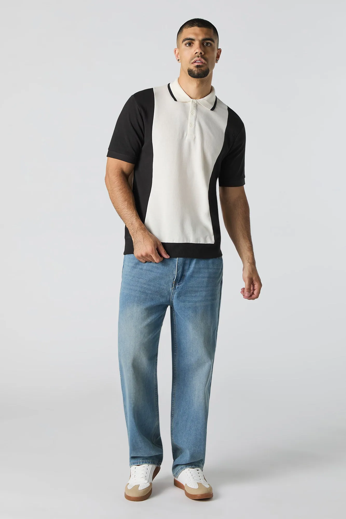 Colourblock Polo