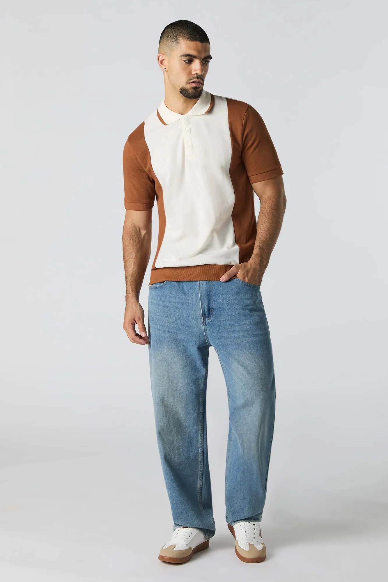 Colourblock Polo
