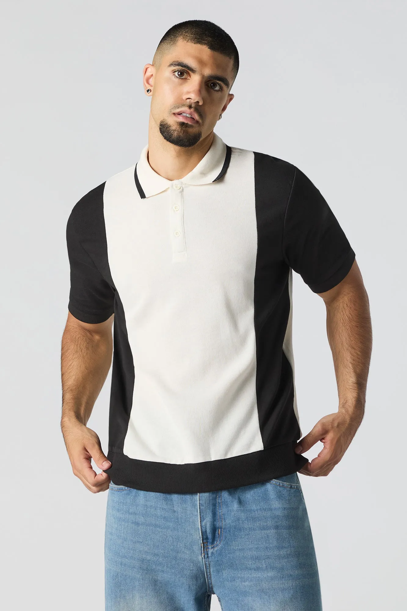 Colourblock Polo