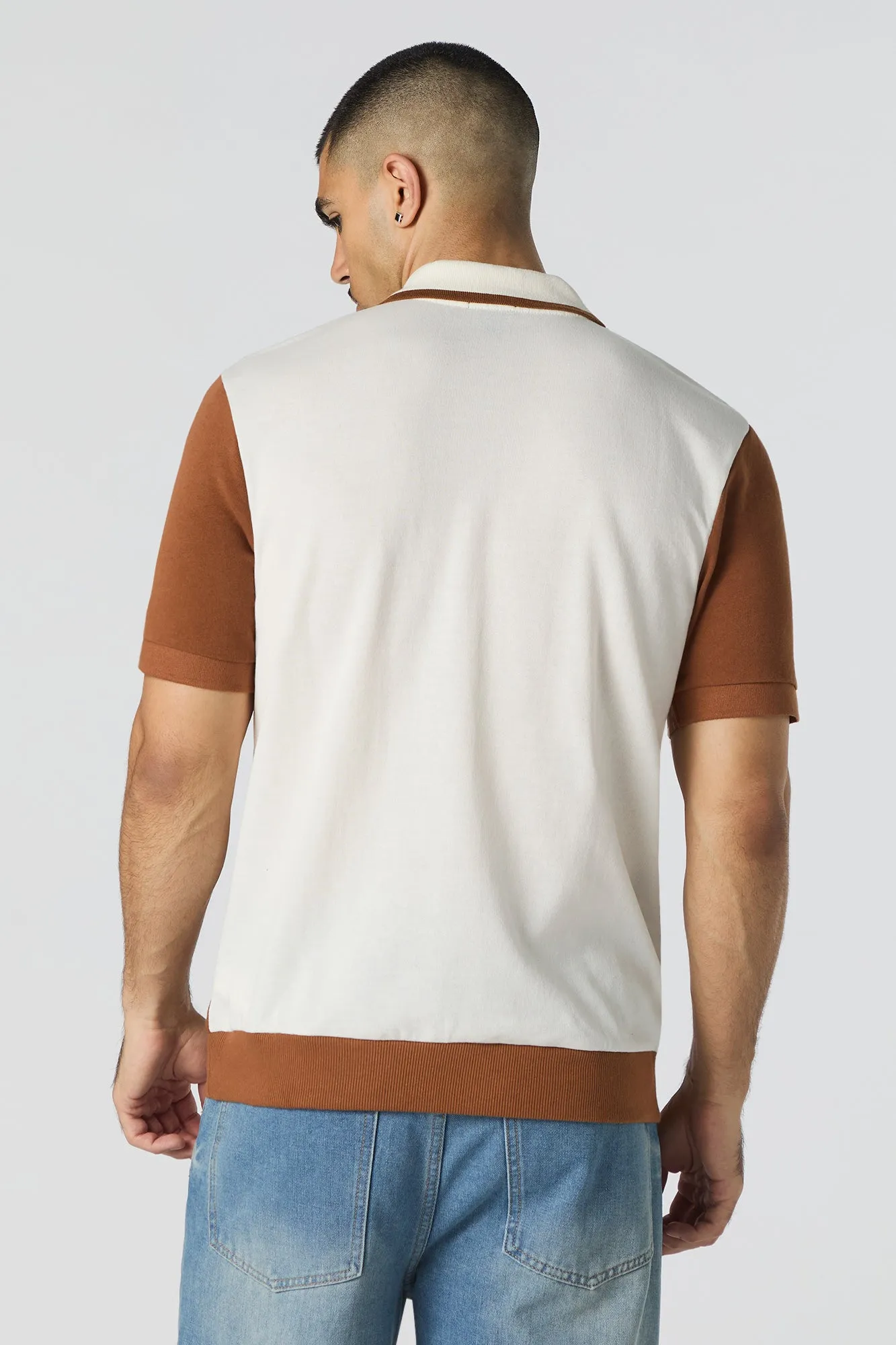 Colourblock Polo
