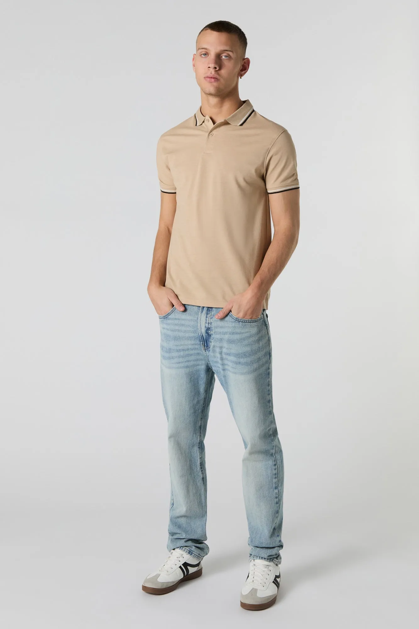 Contrast Trim Polo