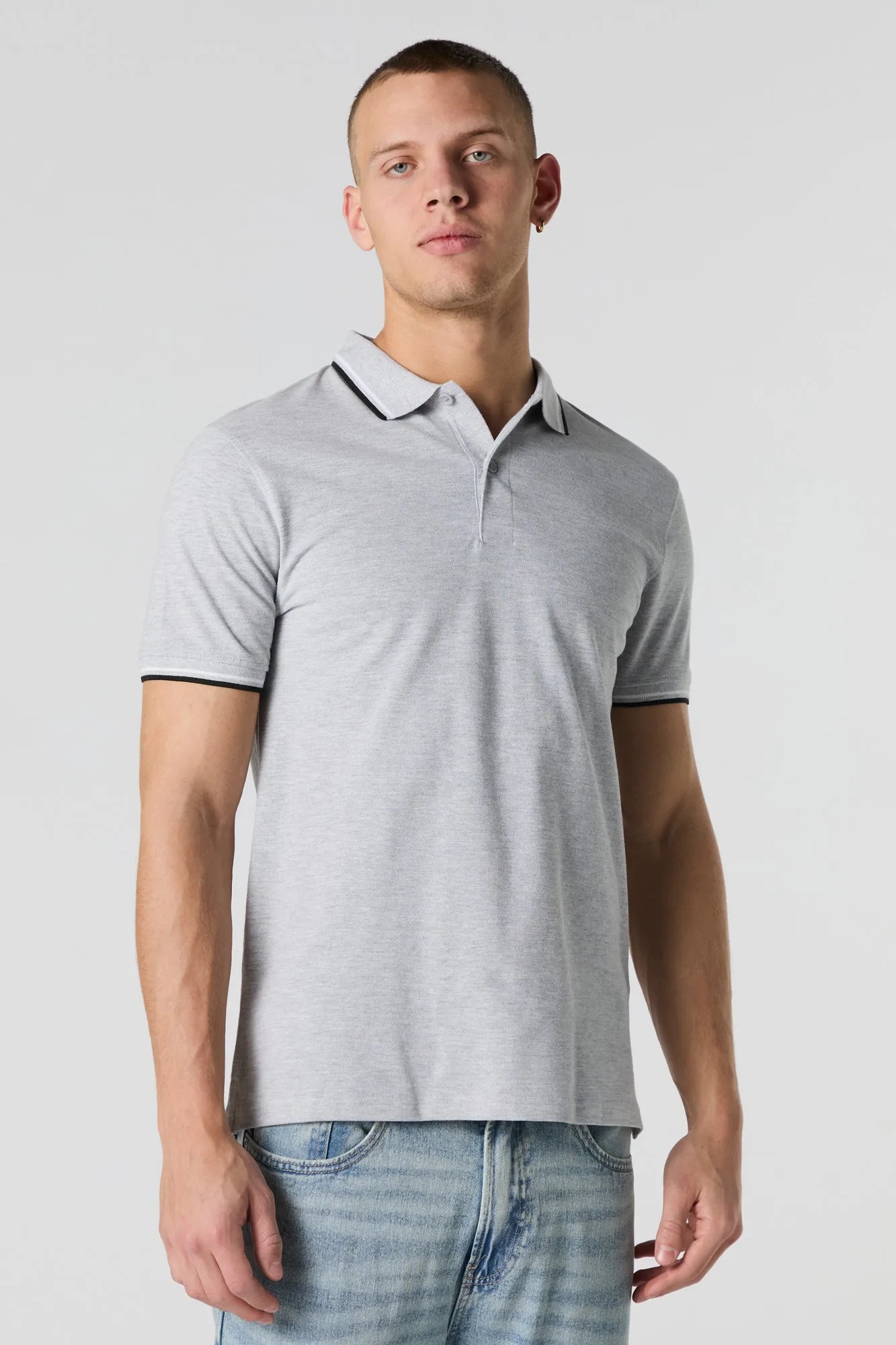 Contrast Trim Polo