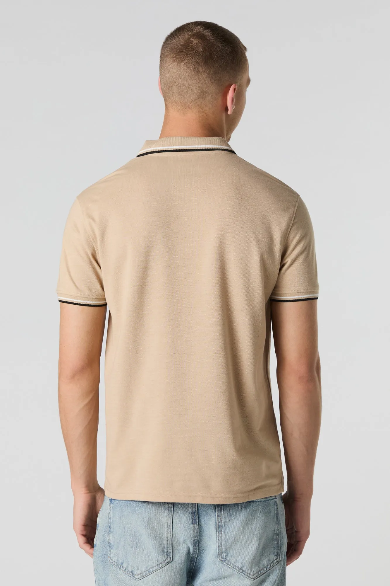 Contrast Trim Polo