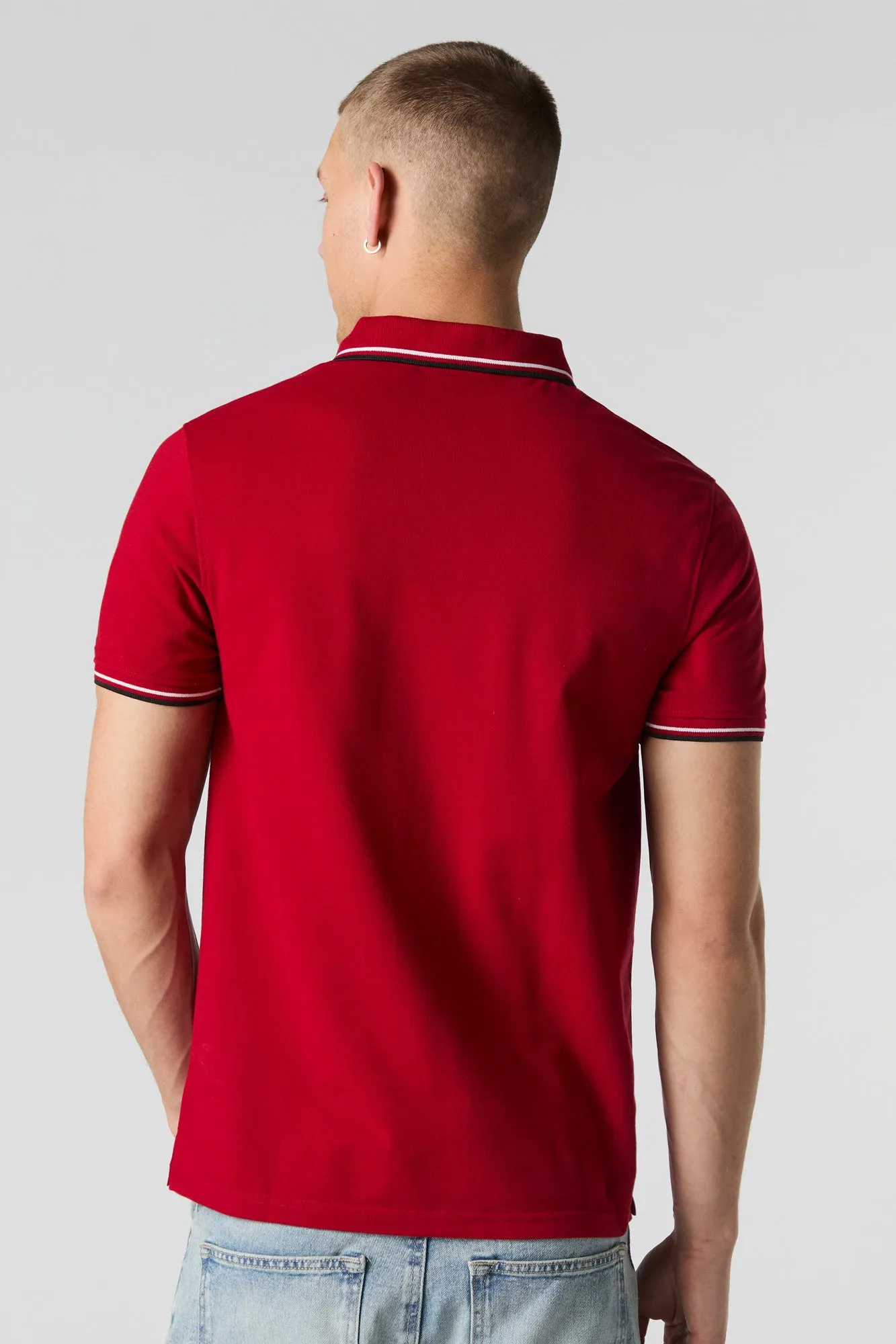 Contrast Trim Polo