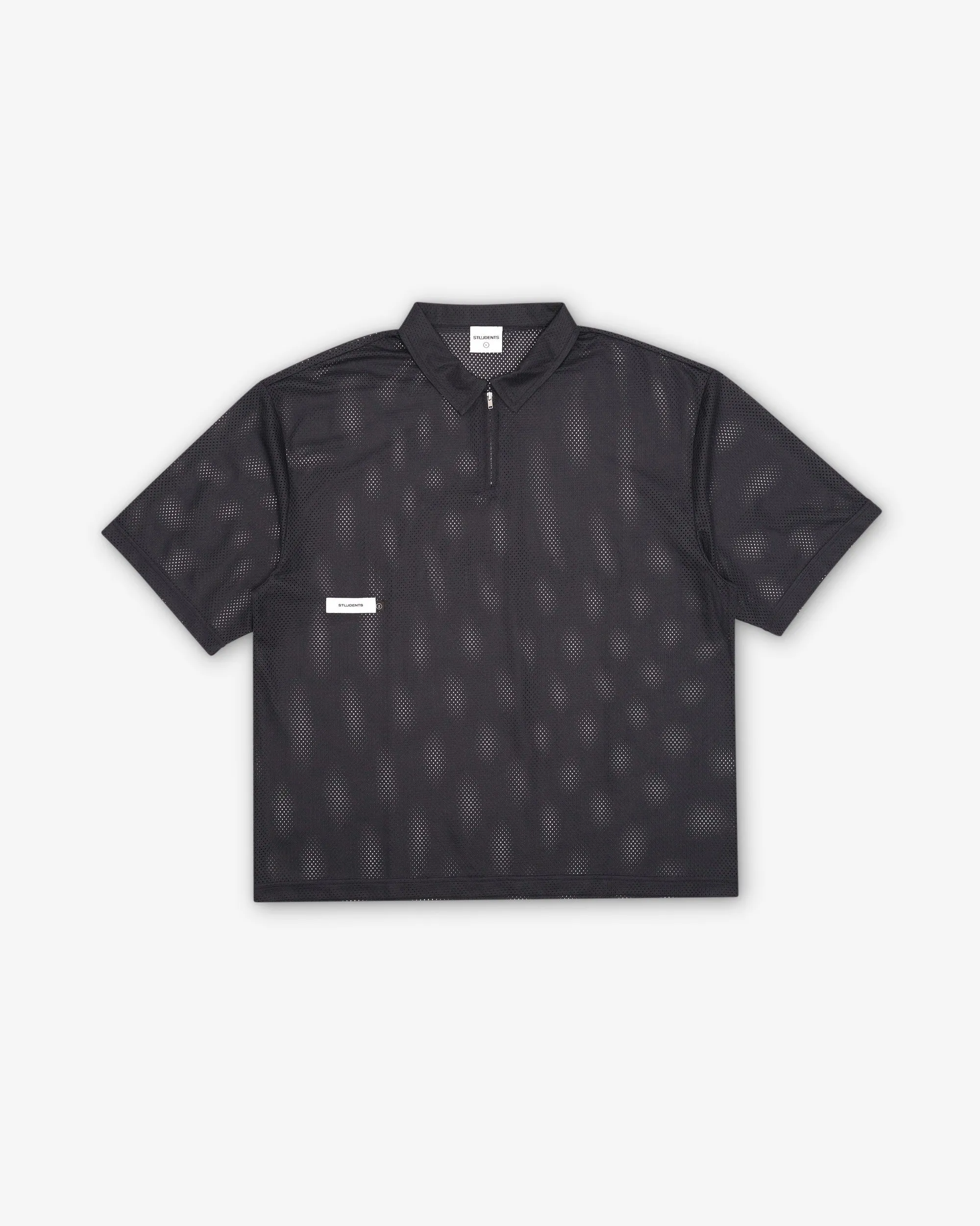 Course Marshal S/S Mesh Zip Polo