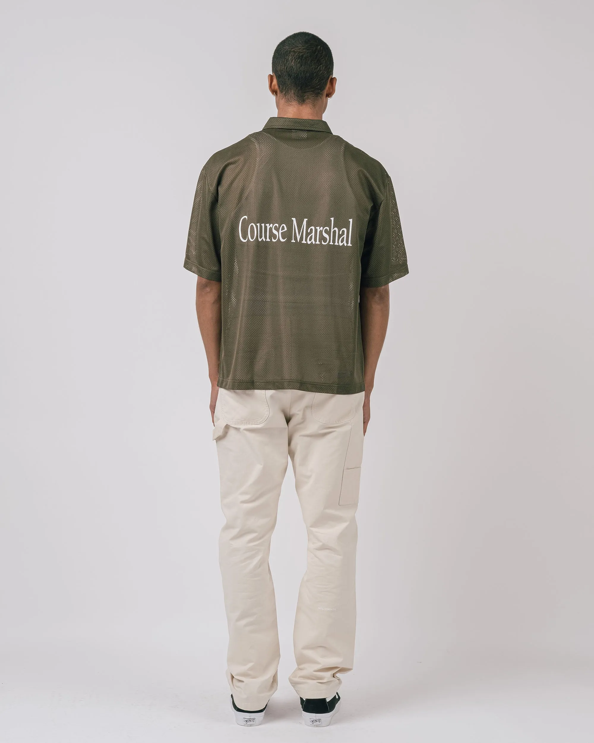Course Marshal S/S Mesh Zip Polo