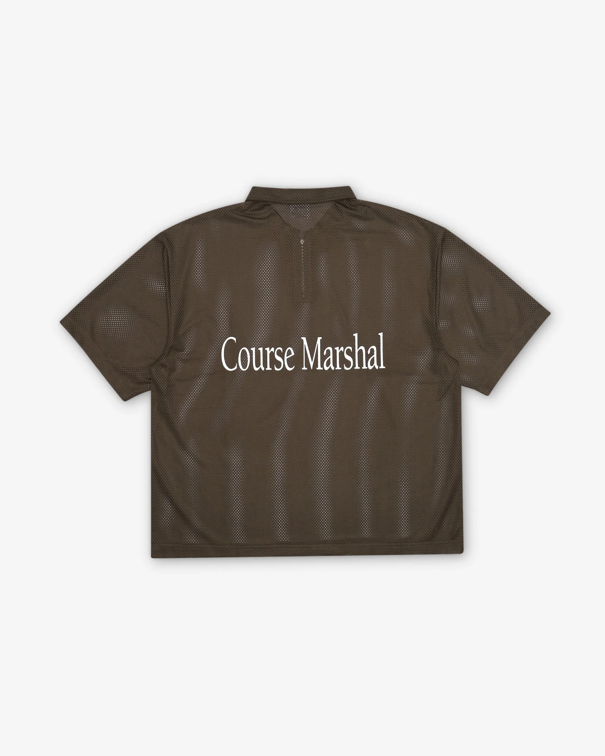 Course Marshal S/S Mesh Zip Polo