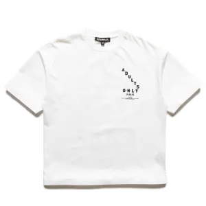 Criminal Damage Adults Only Tee - Off White
