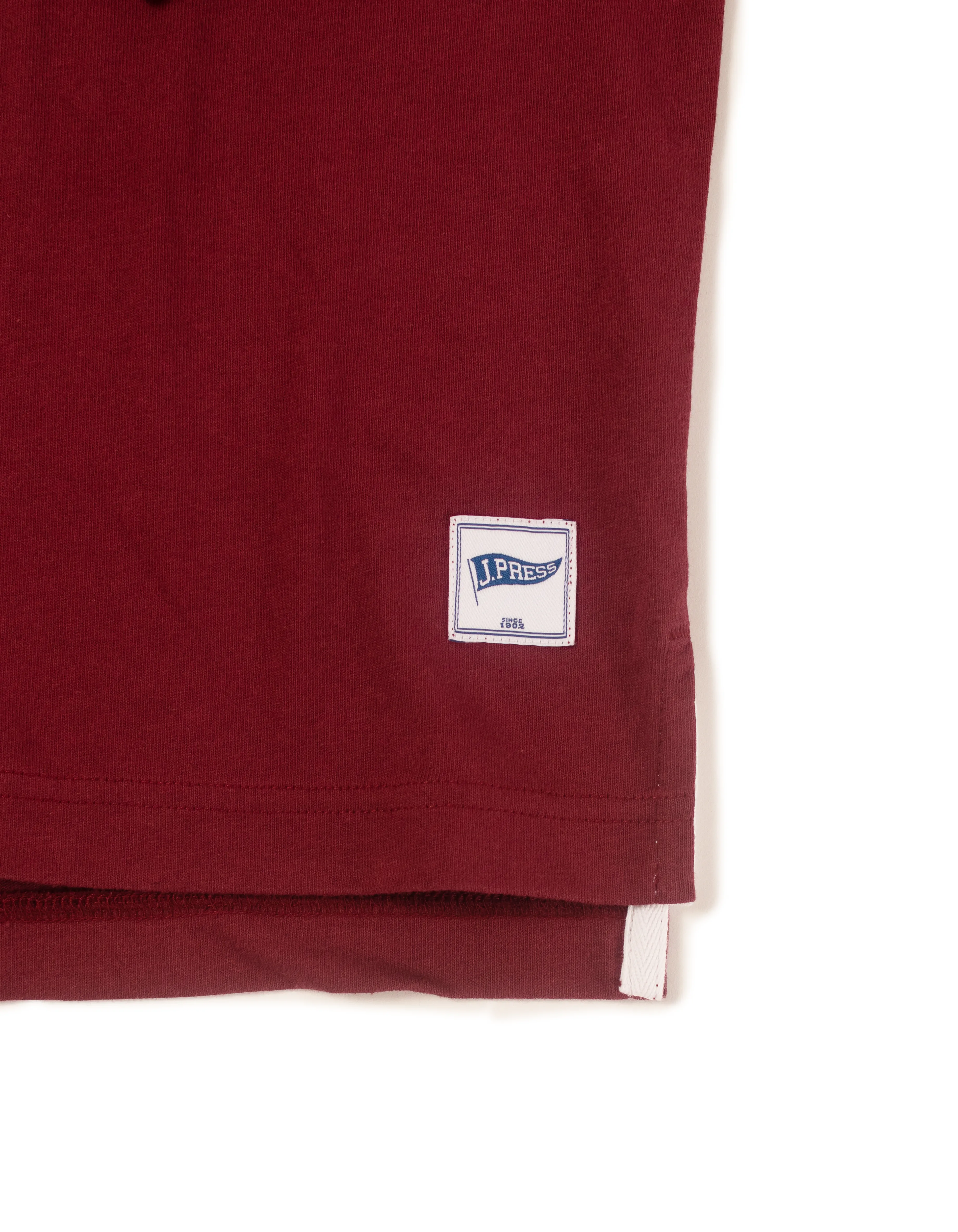 CRIMSON HARVARD SPELLOUT RUGBY SHIRT