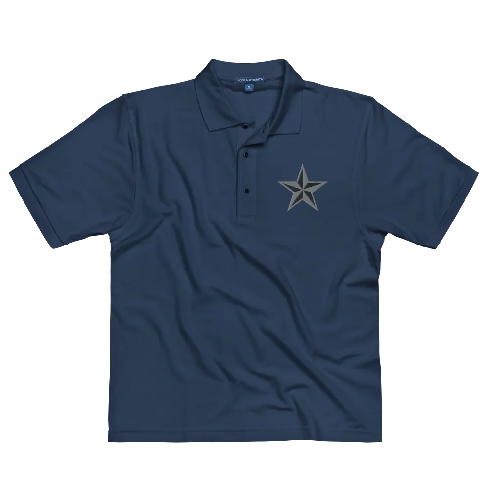 Custom US Air Force Ranks, Insignia Embroidered Port Authority Polo Shirt
