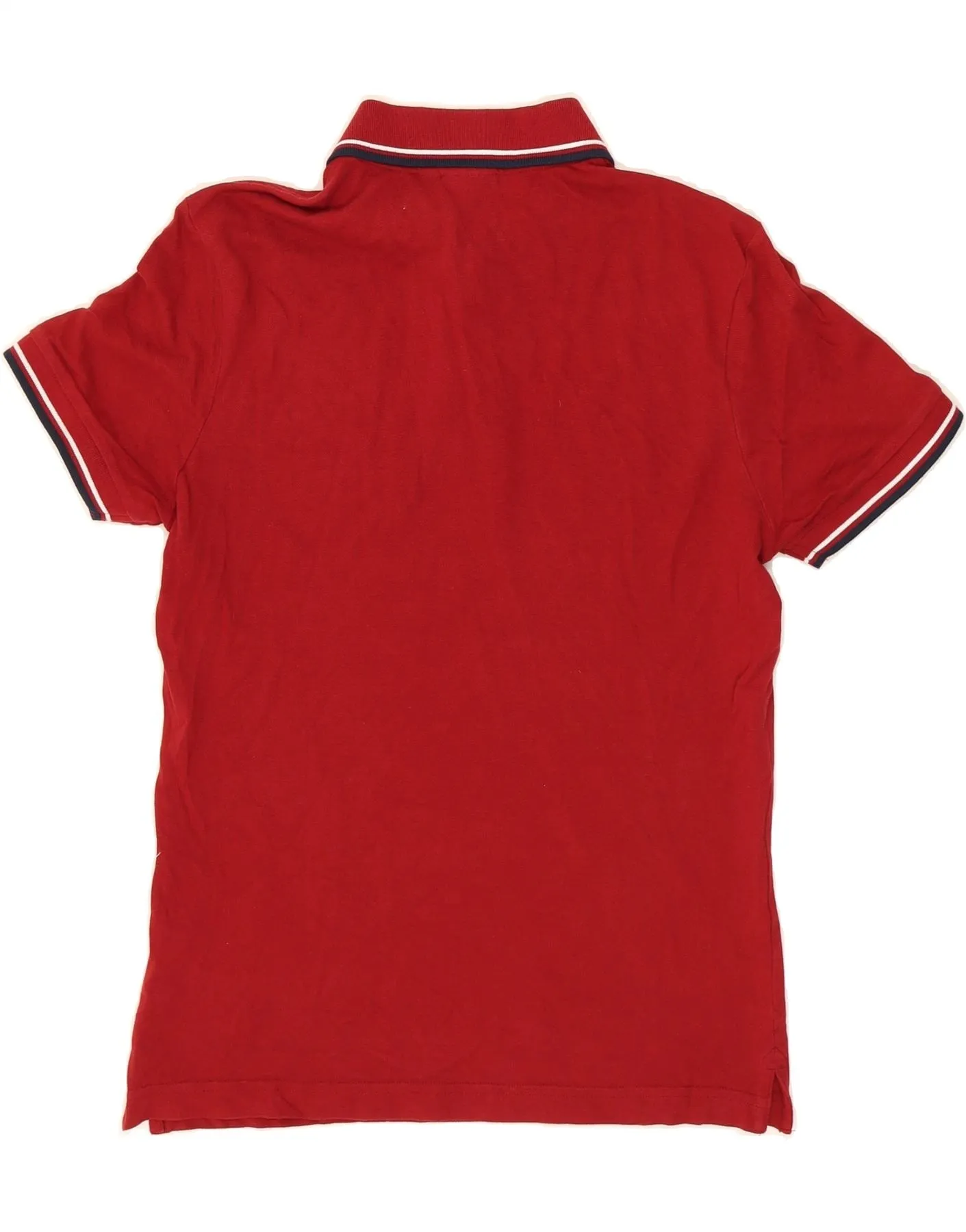 DIADORA Mens Polo Shirt Small Red Cotton