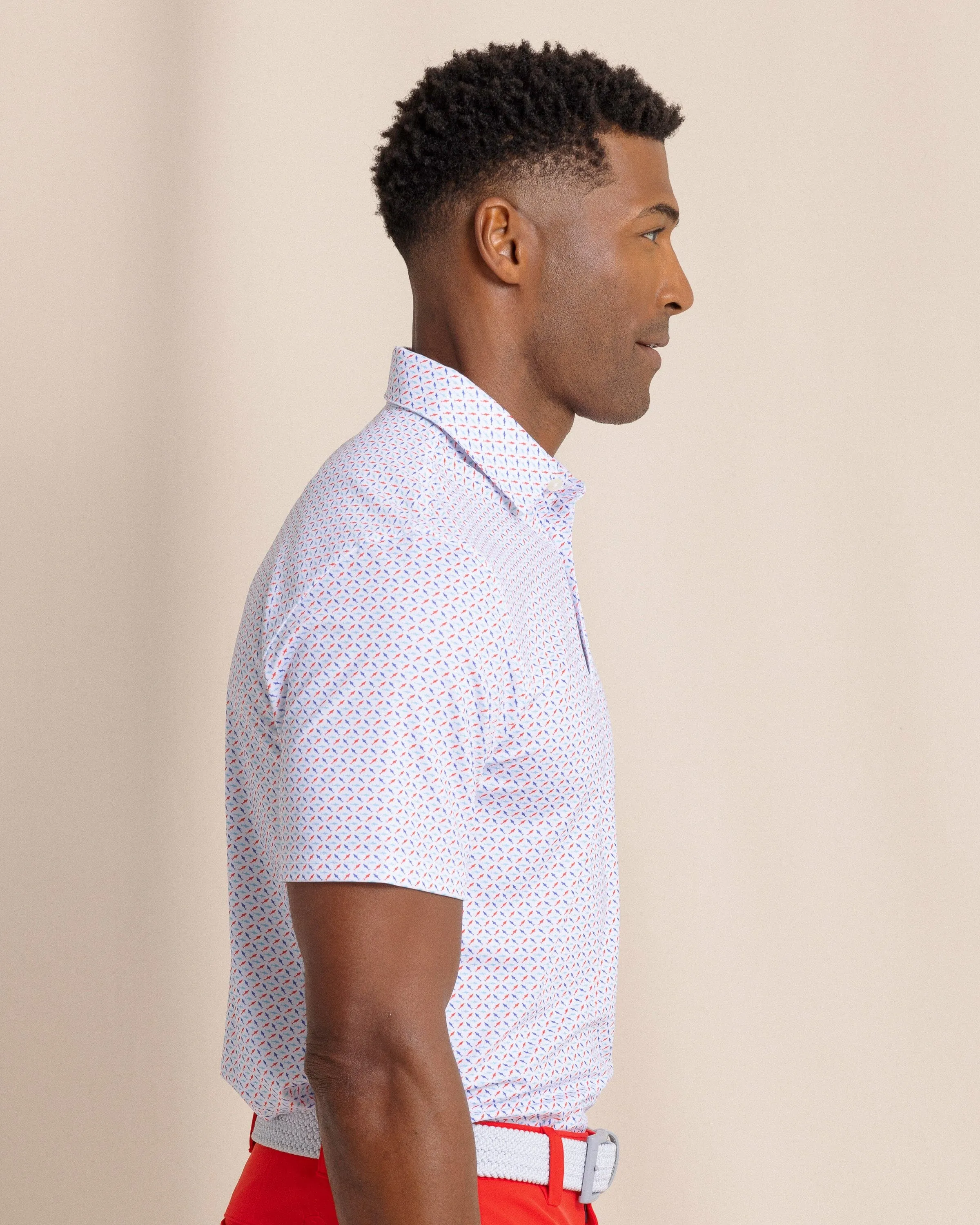 Driver Fin-tastic Catch Printed Polo