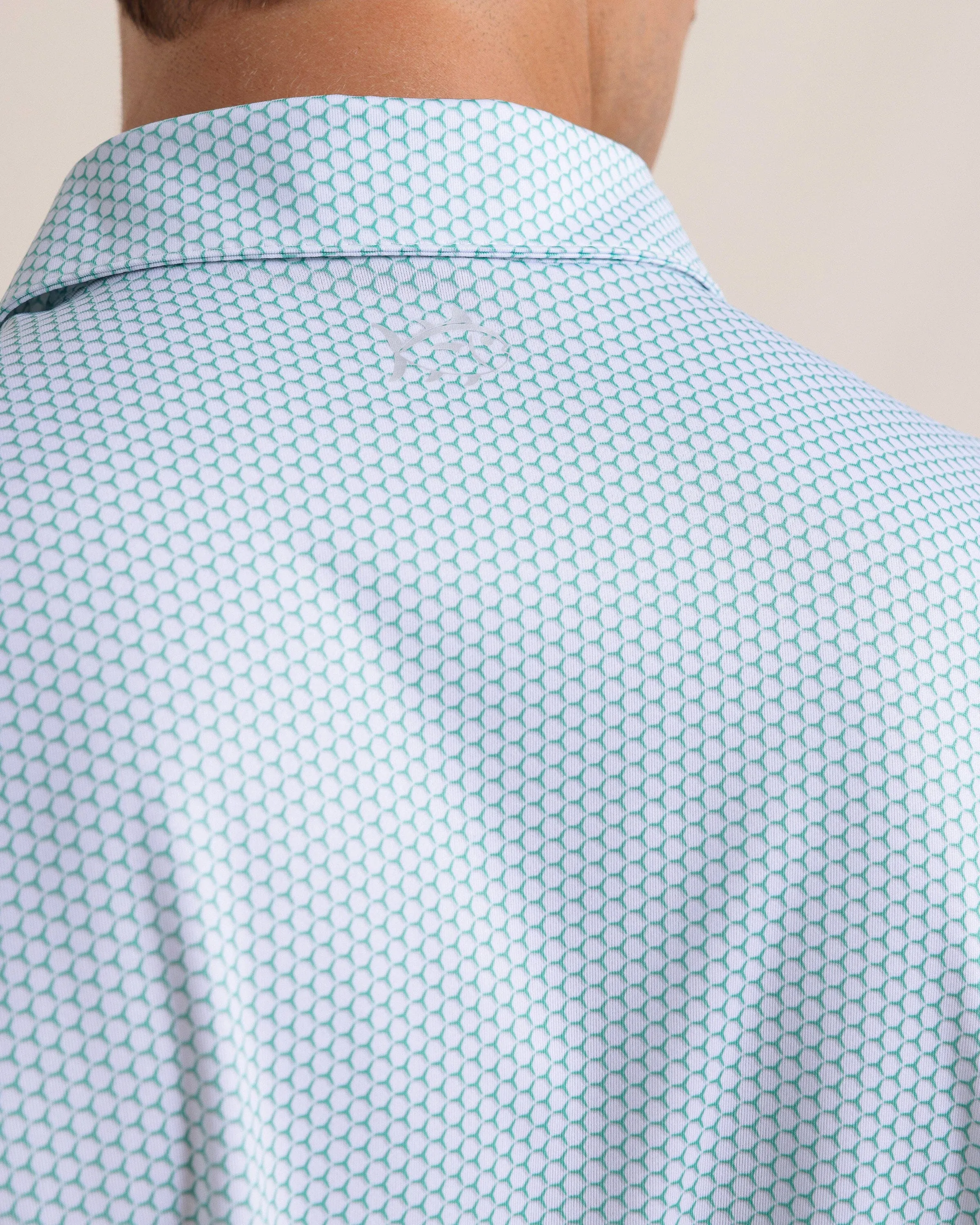 Driver On The Ball Printed Polo