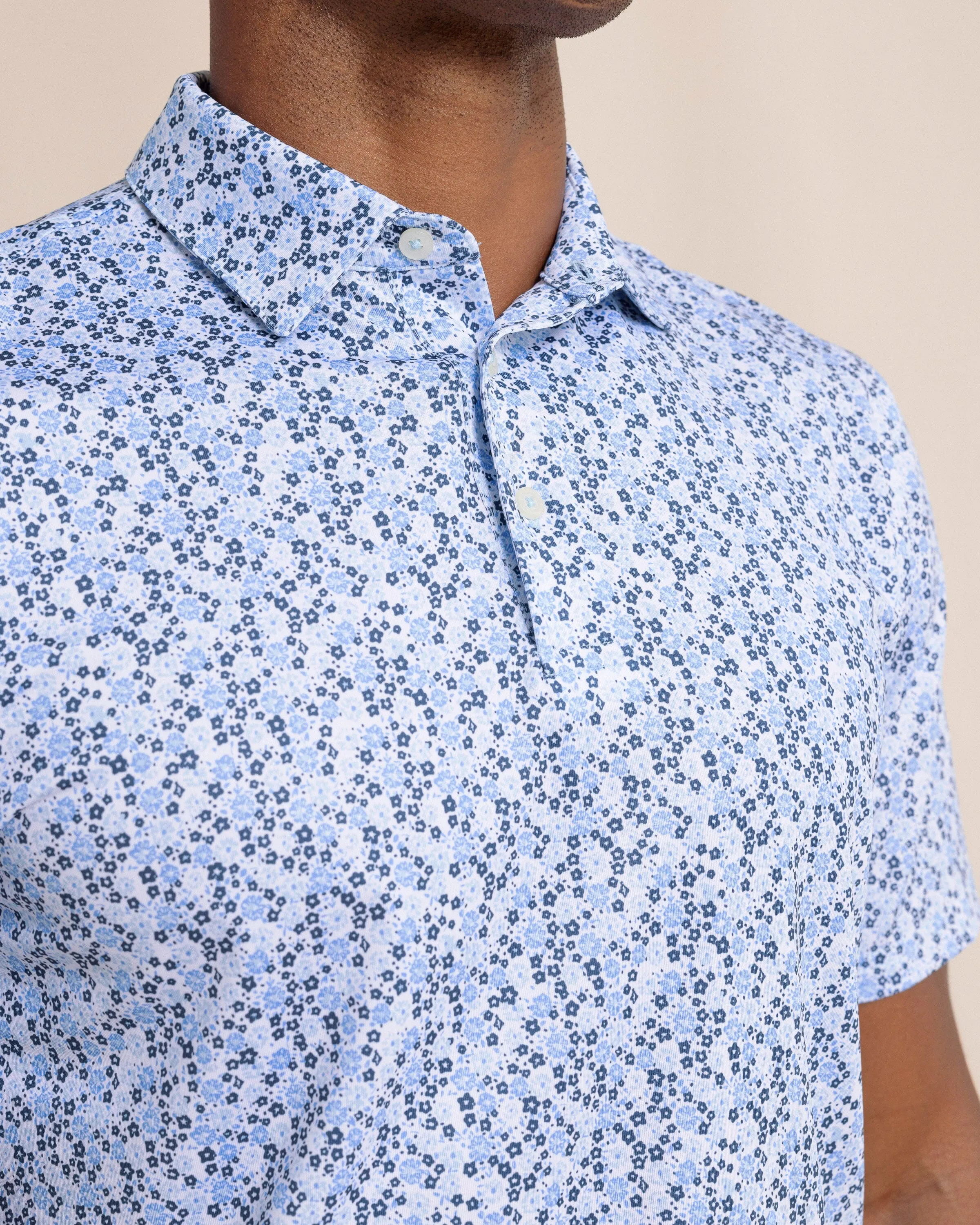 Driver Petal Party Printed Polo