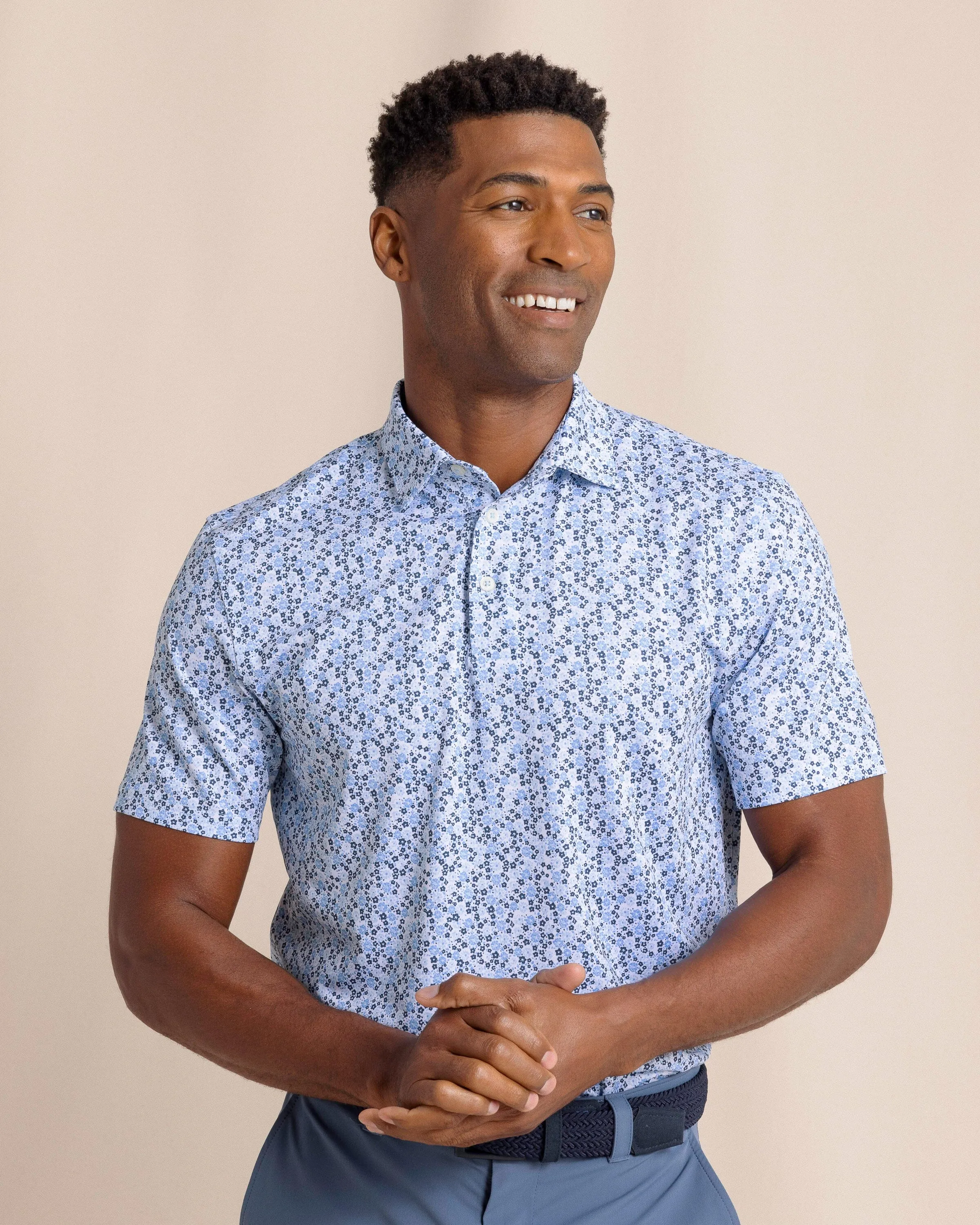 Driver Petal Party Printed Polo