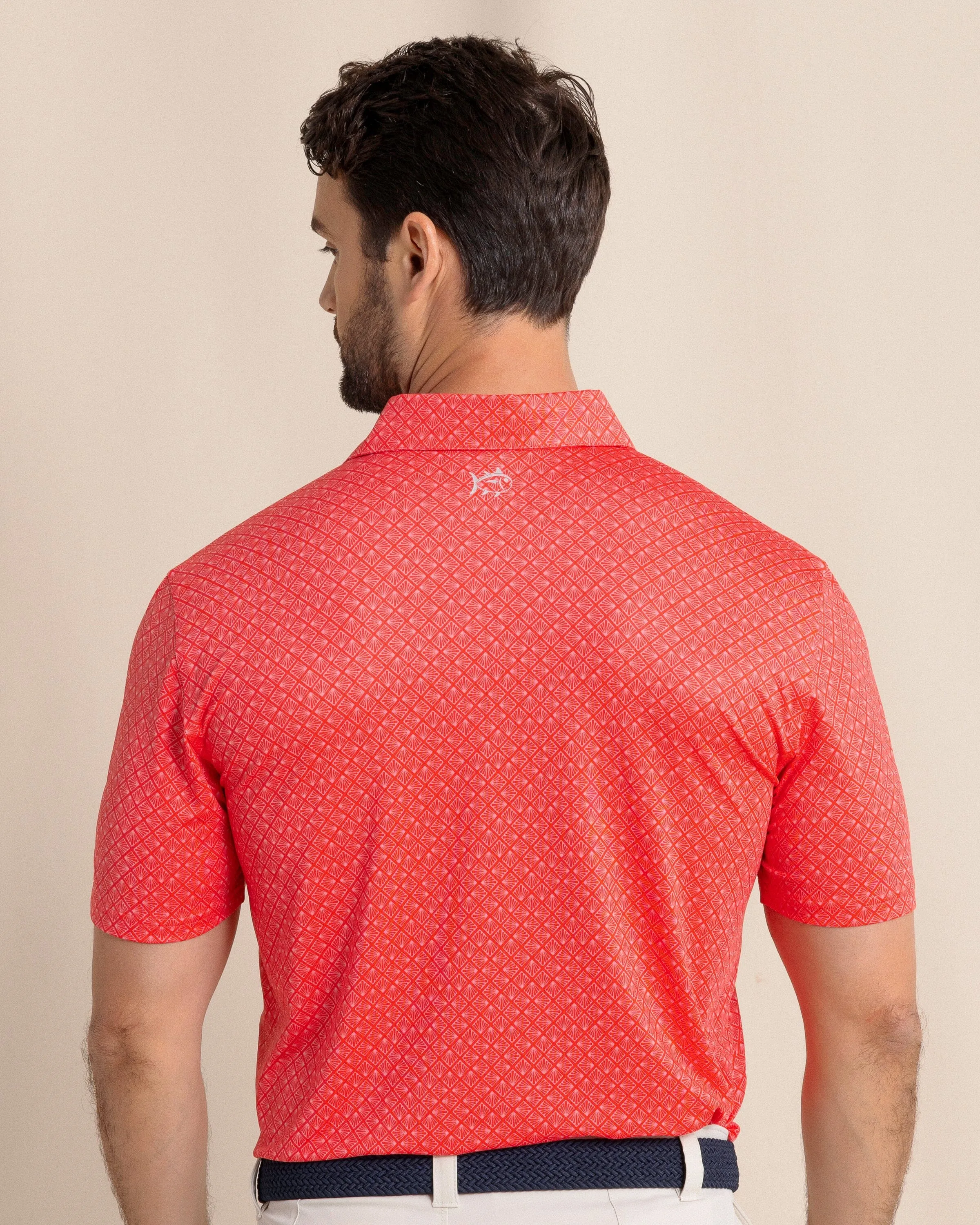 Driver Snazzy Scales Printed Polo