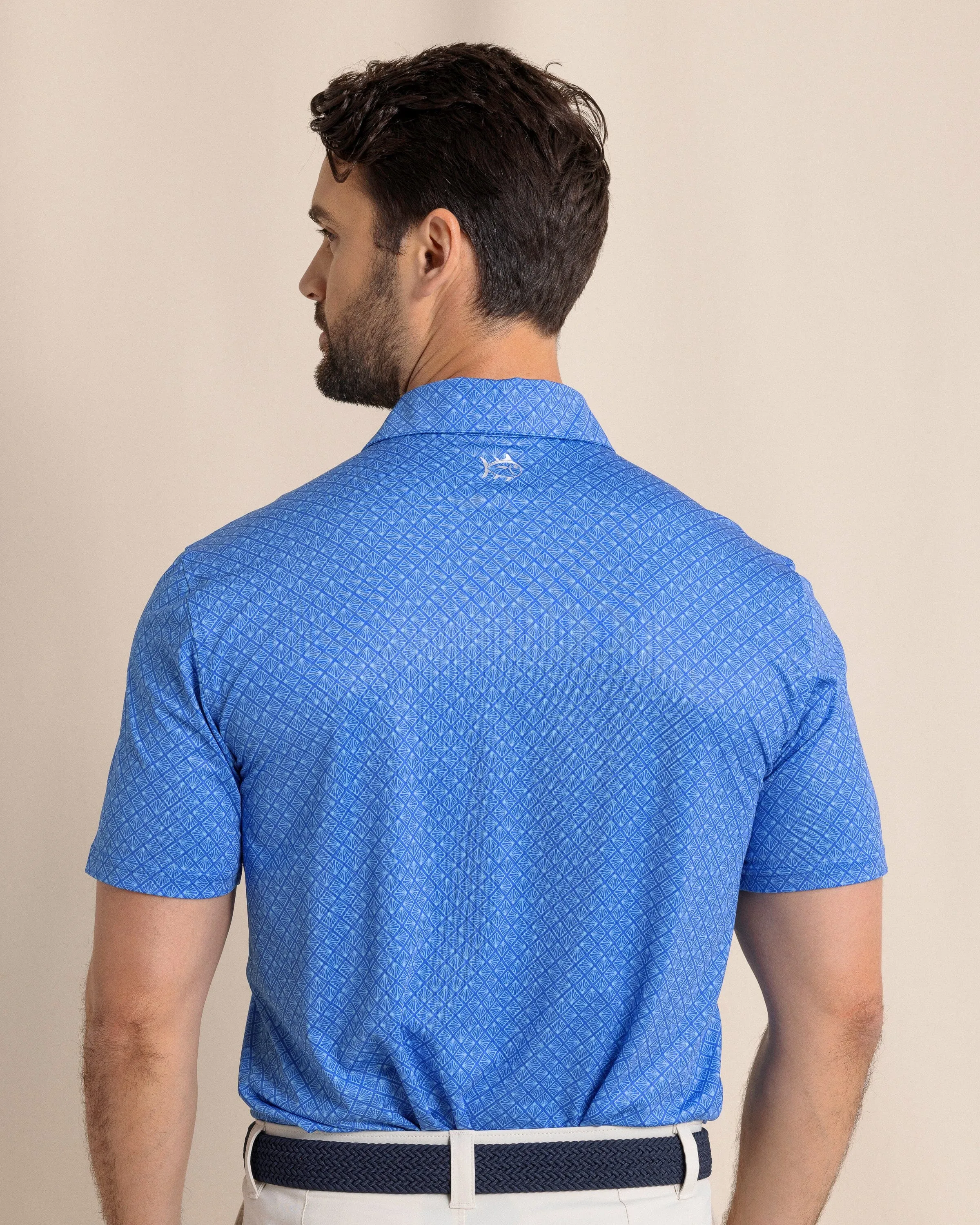 Driver Snazzy Scales Printed Polo