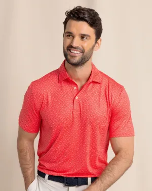 Driver Snazzy Scales Printed Polo