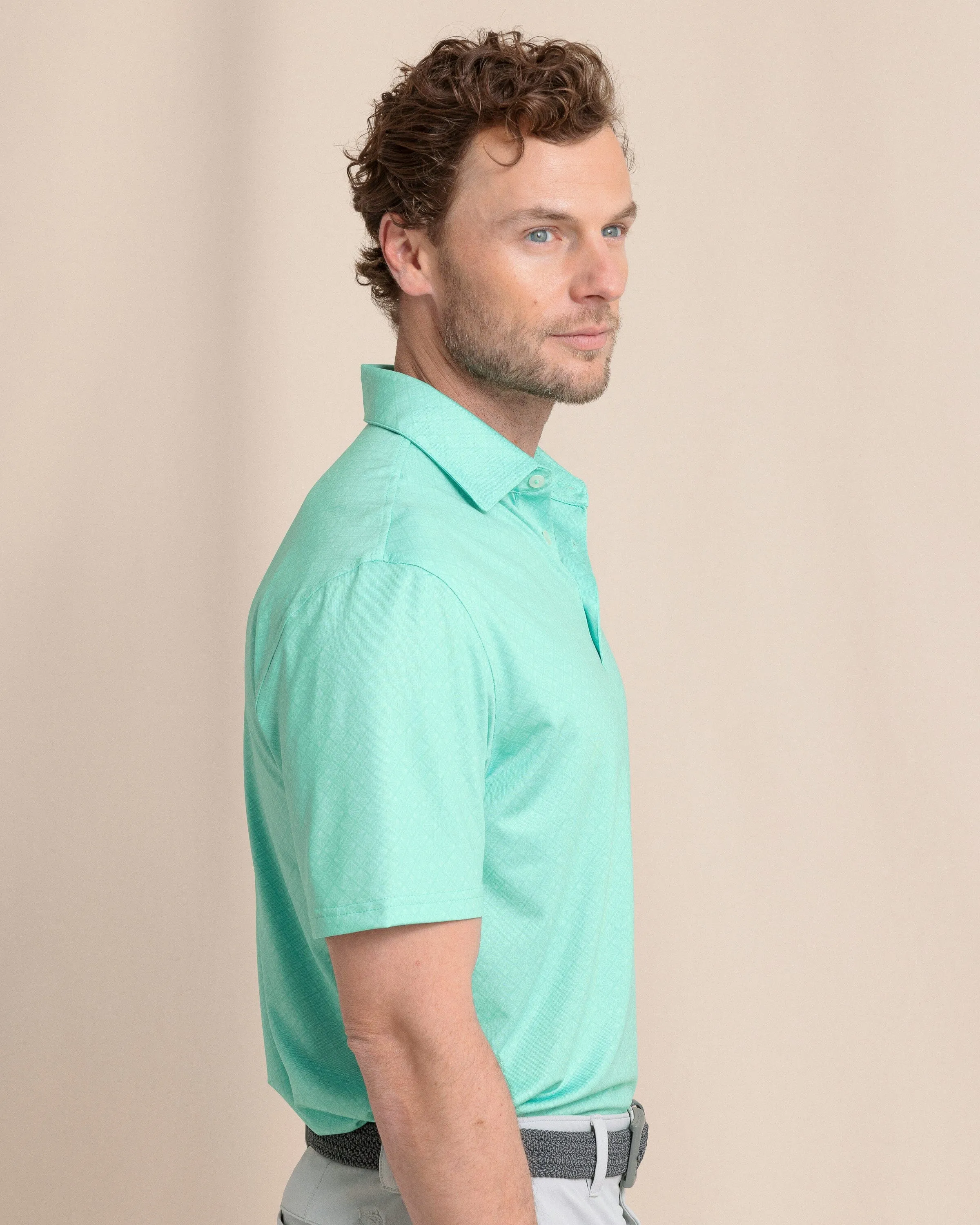 Driver Snazzy Scales Printed Polo