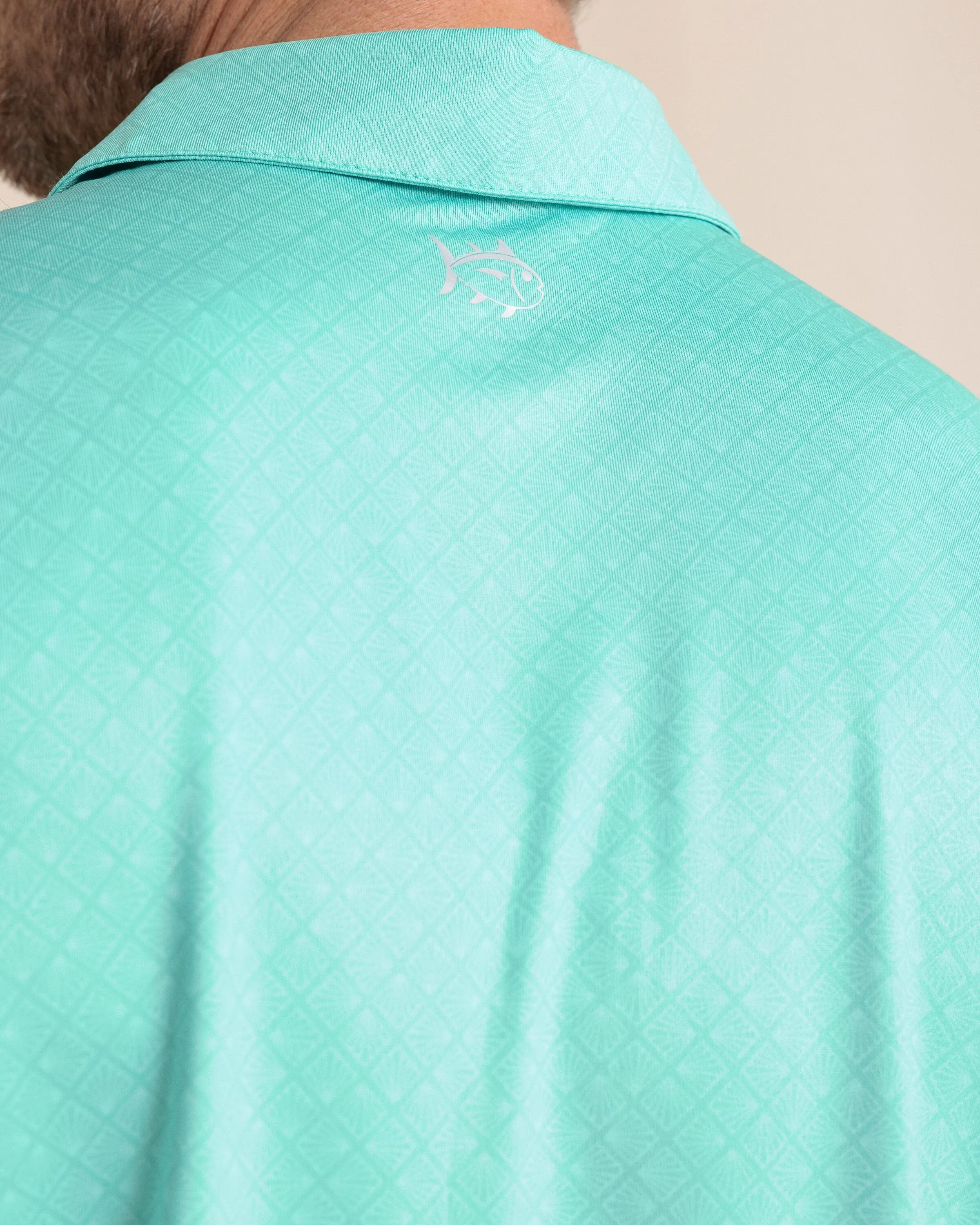 Driver Snazzy Scales Printed Polo