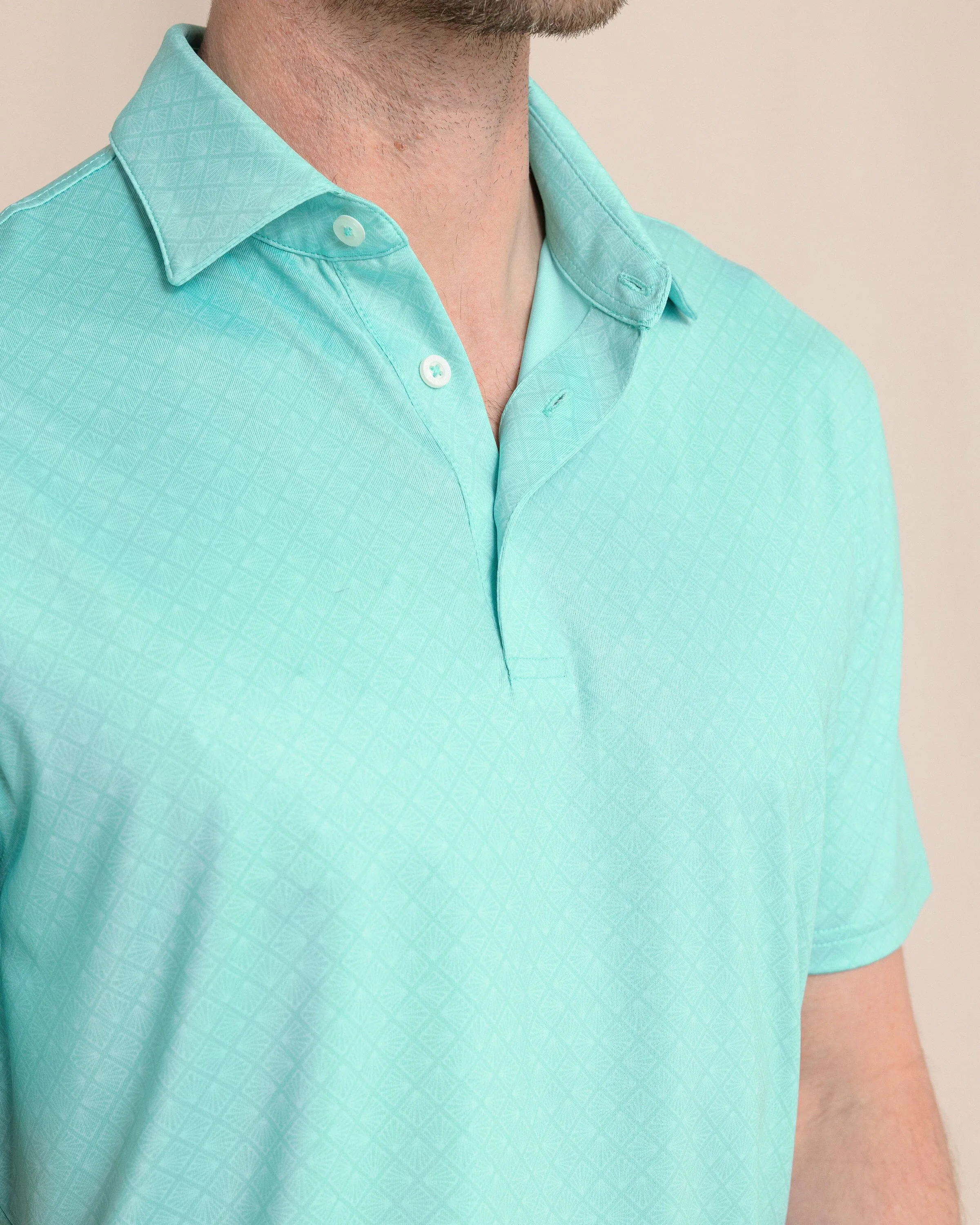 Driver Snazzy Scales Printed Polo