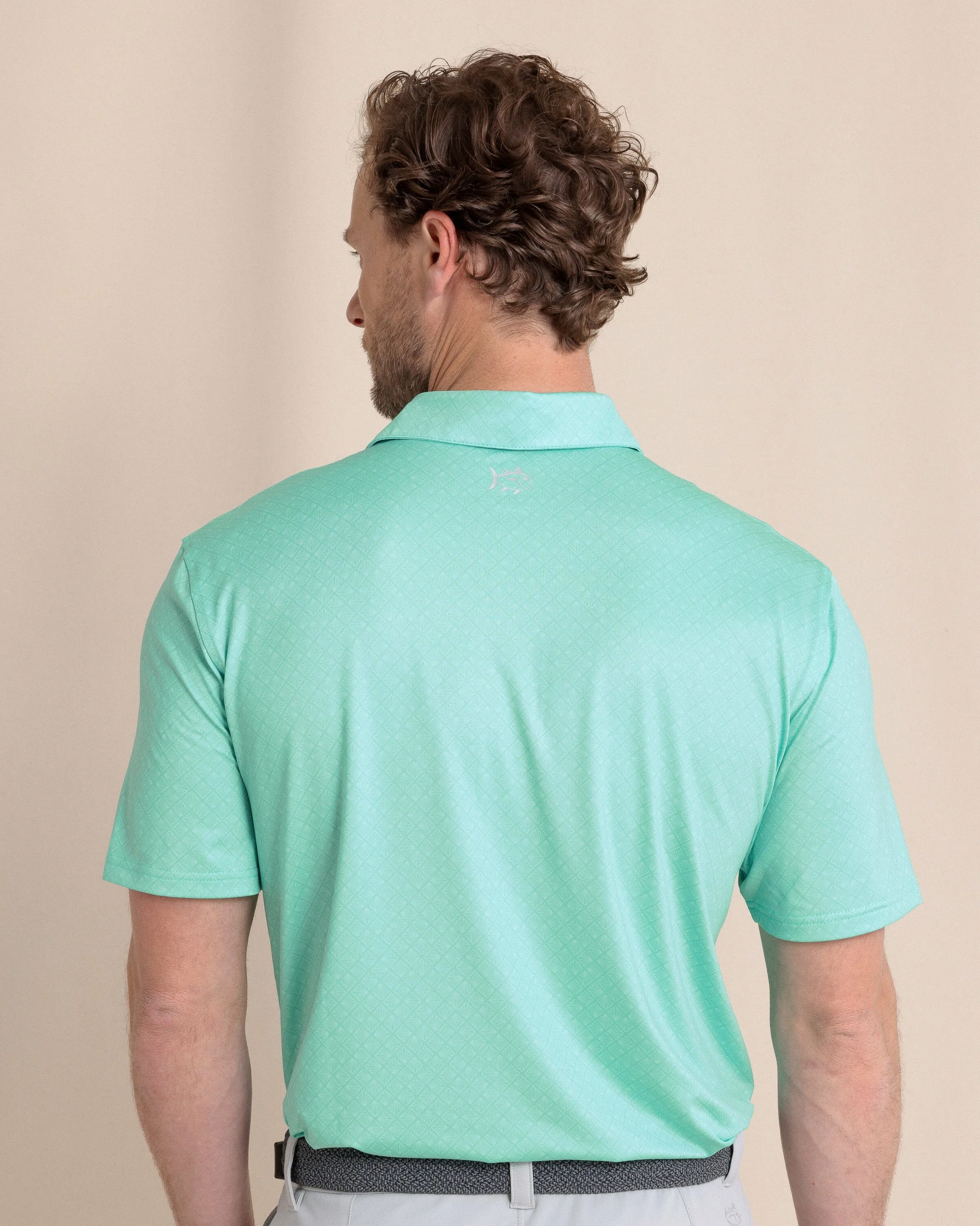 Driver Snazzy Scales Printed Polo