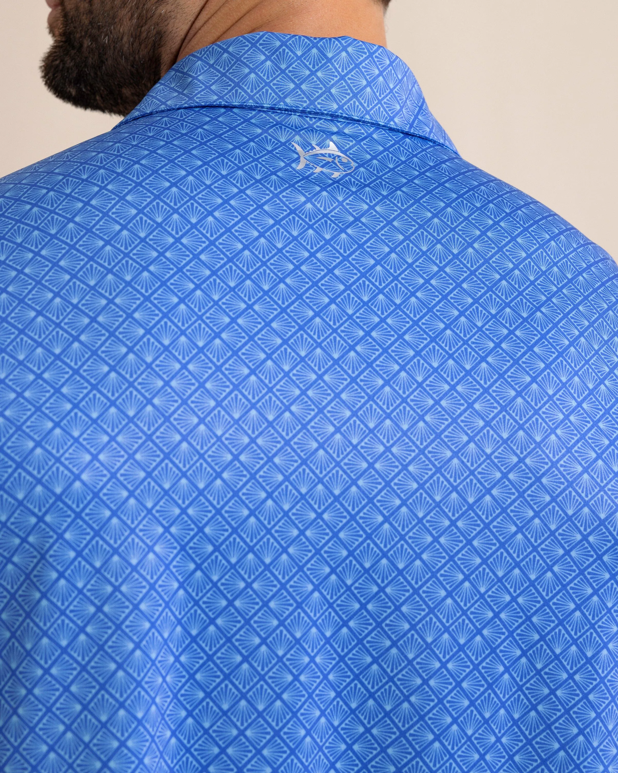 Driver Snazzy Scales Printed Polo