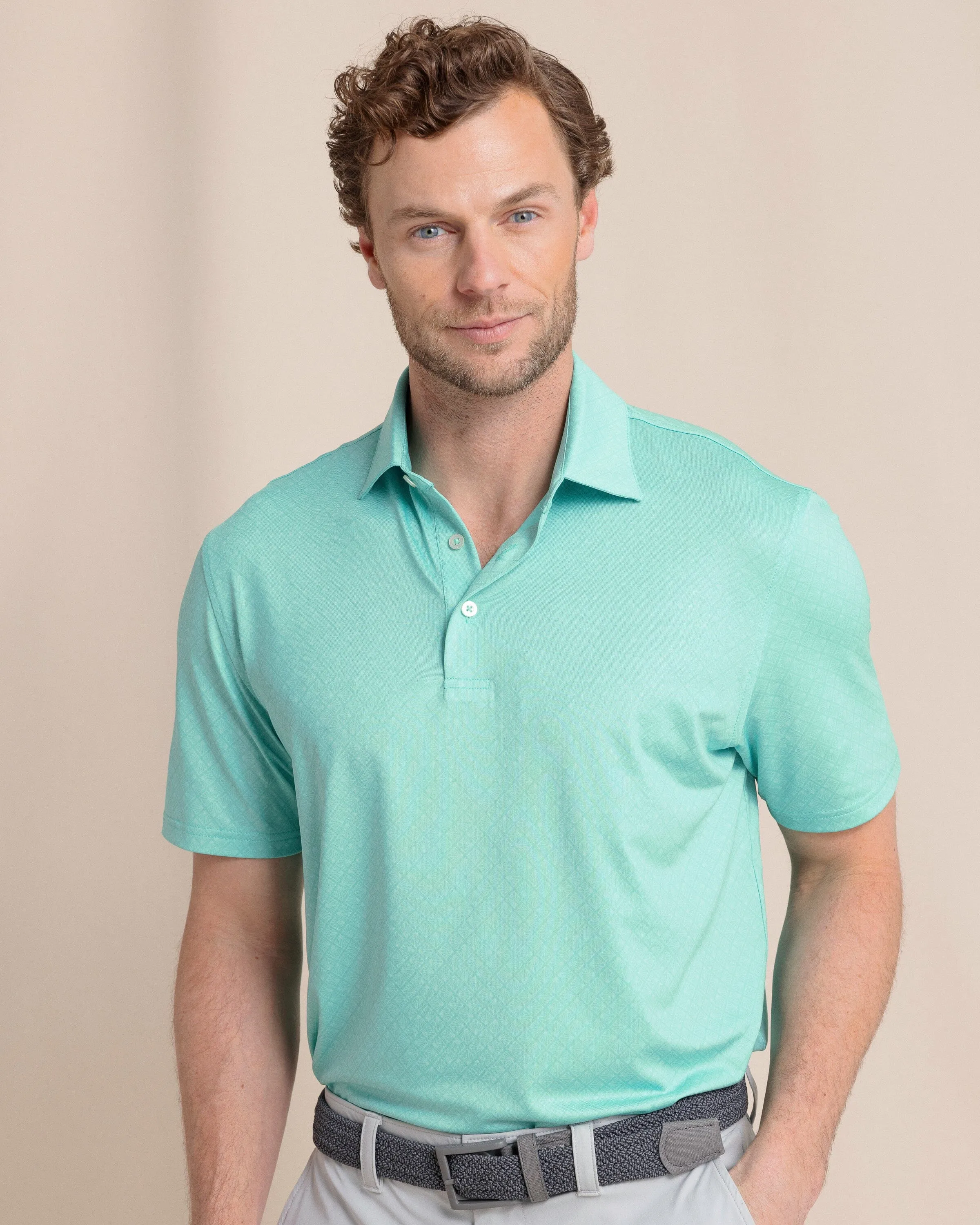 Driver Snazzy Scales Printed Polo