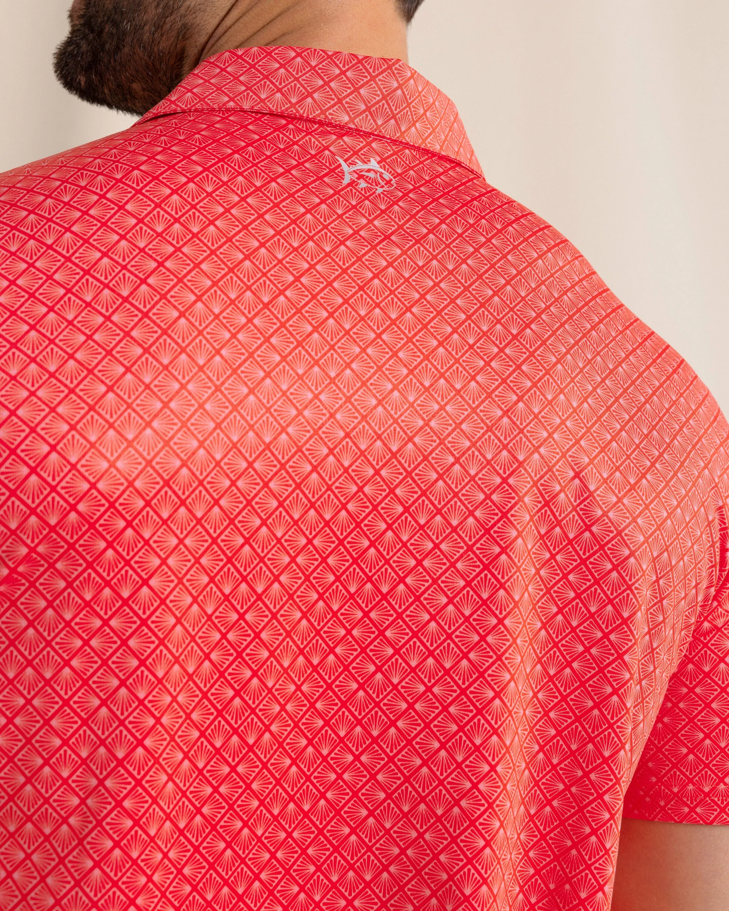 Driver Snazzy Scales Printed Polo
