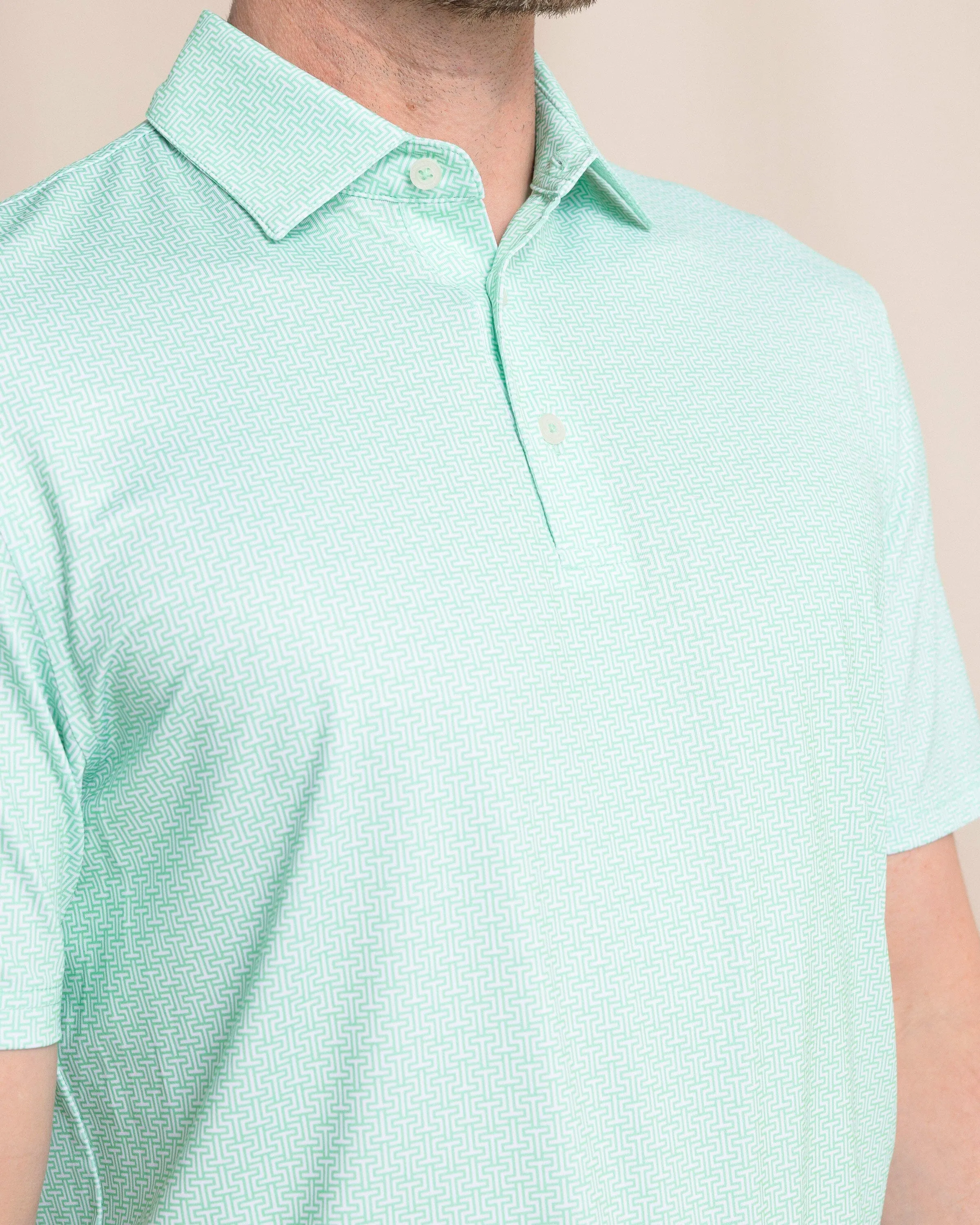Driver ST Geo Printed Polo