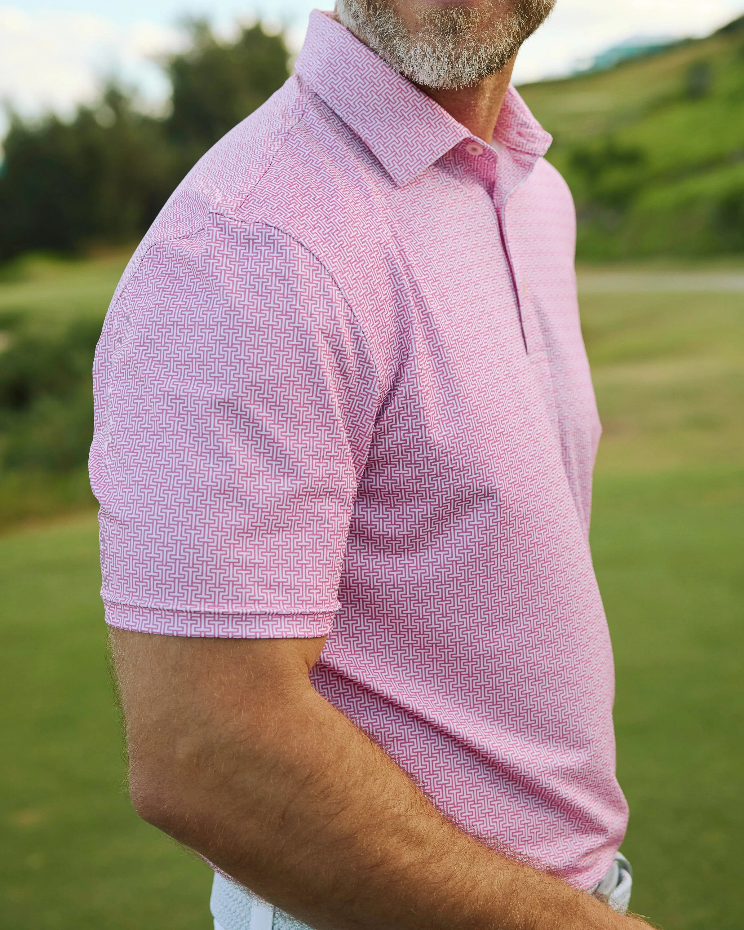 Driver ST Geo Printed Polo