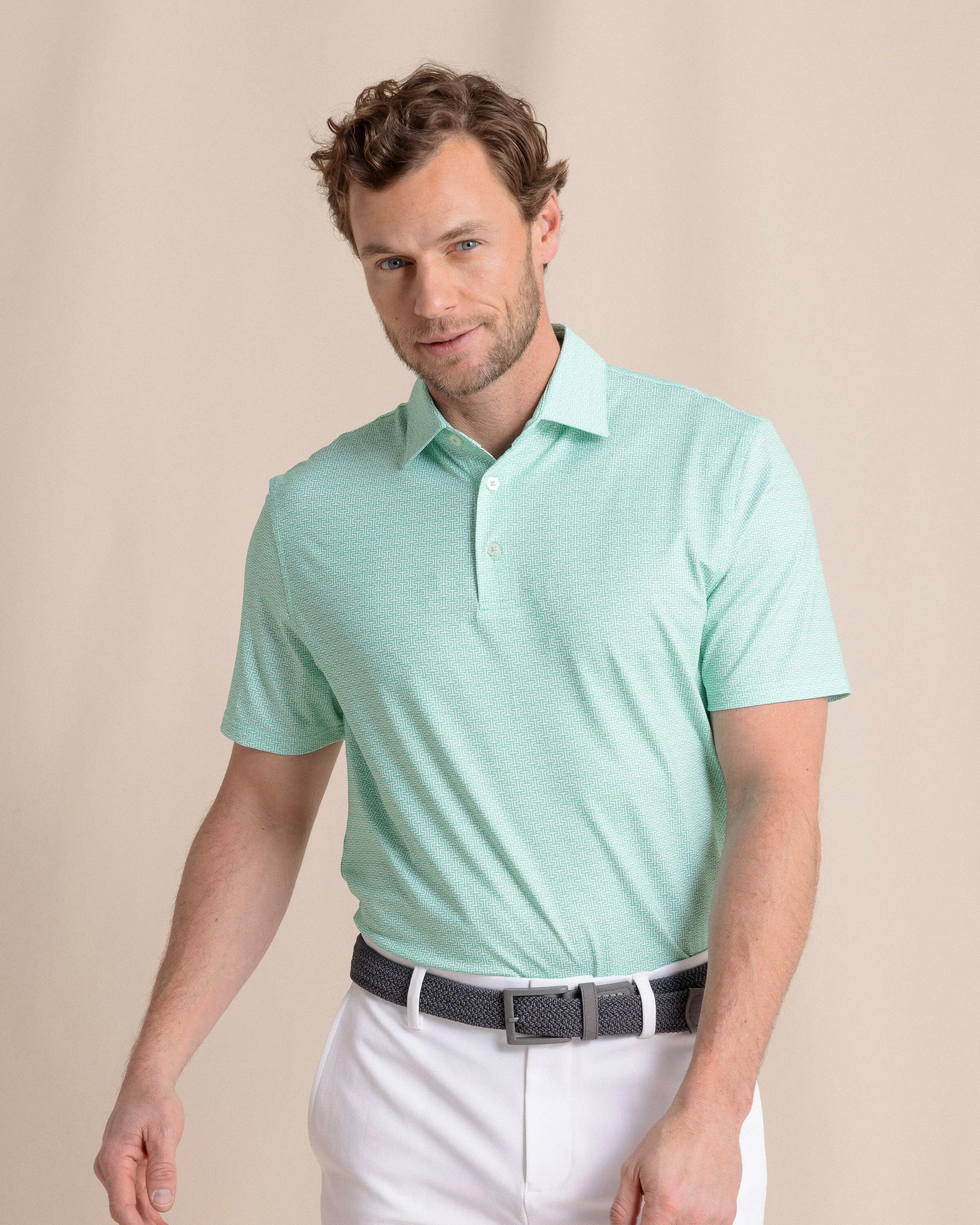 Driver ST Geo Printed Polo