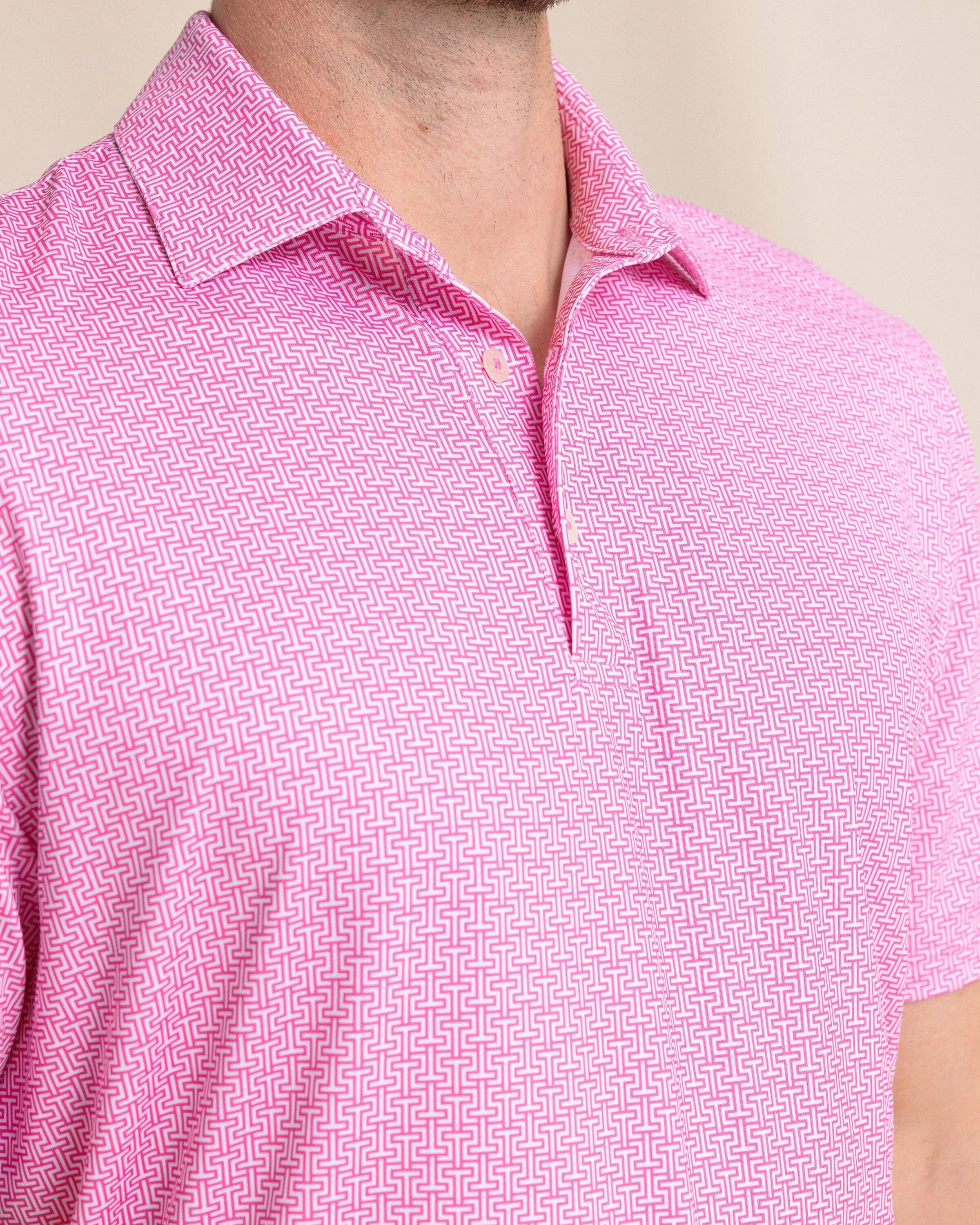 Driver ST Geo Printed Polo
