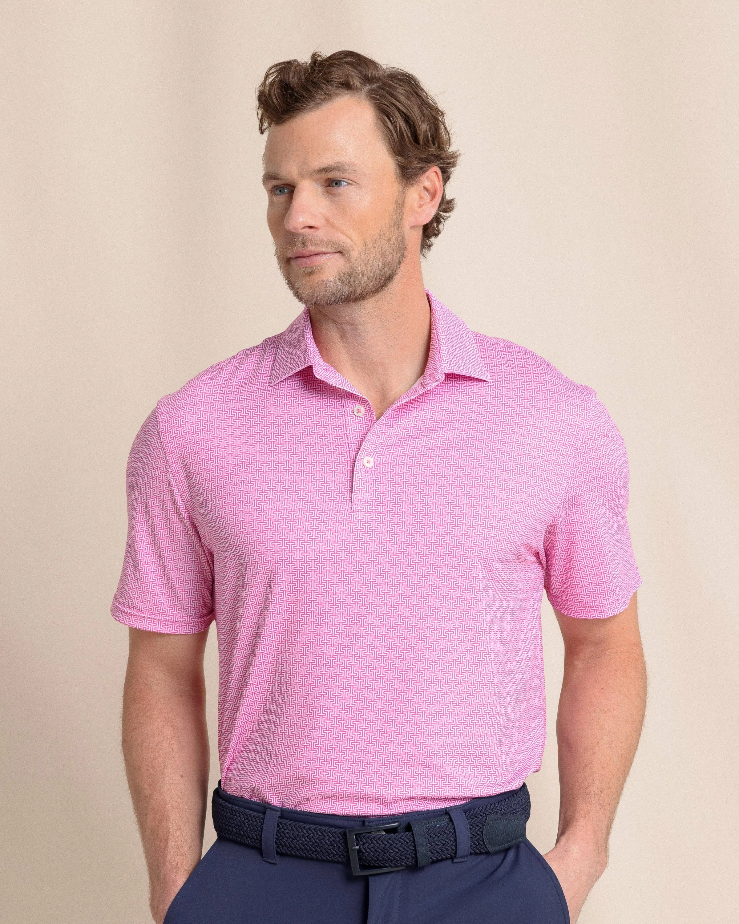 Driver ST Geo Printed Polo