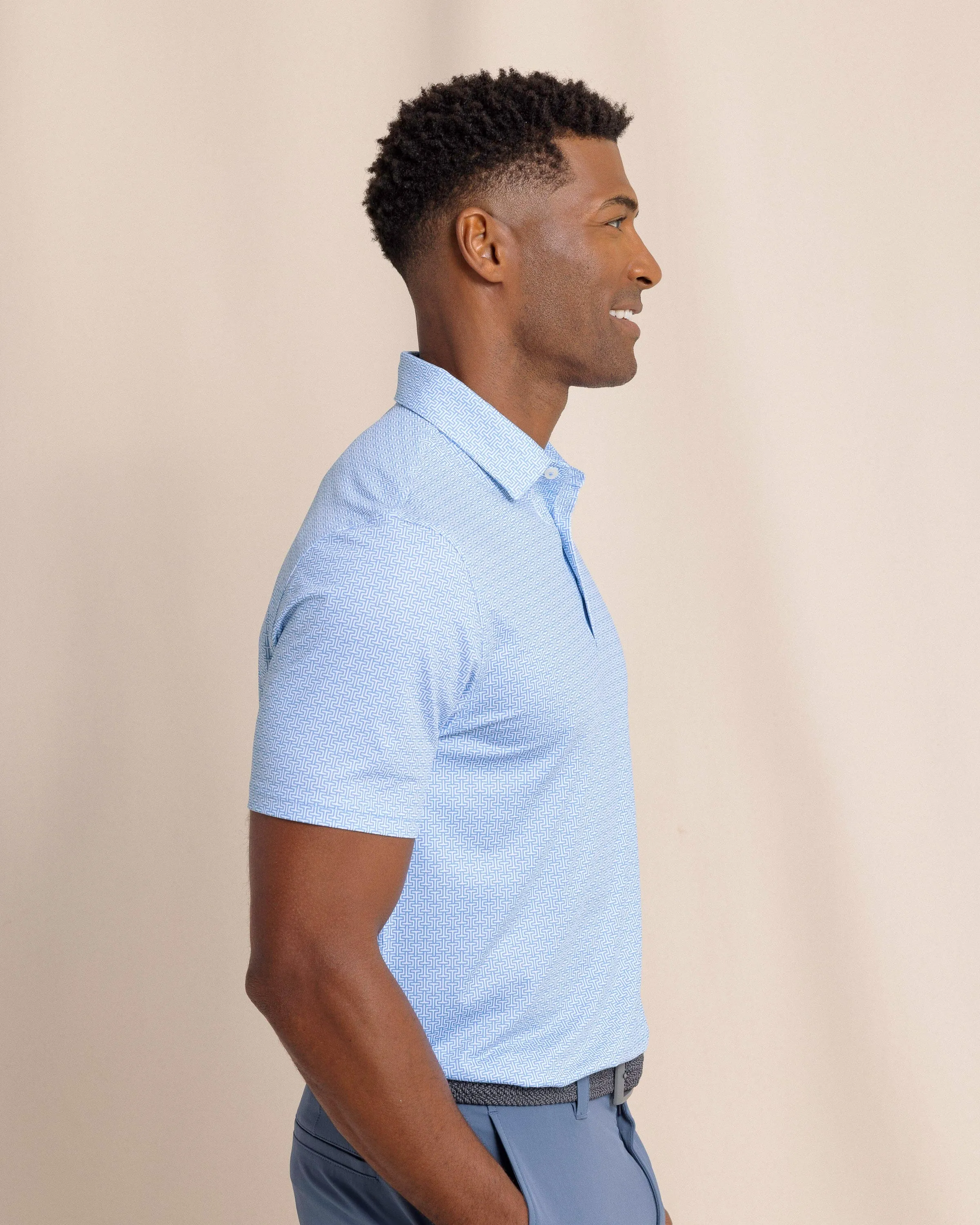 Driver ST Geo Printed Polo