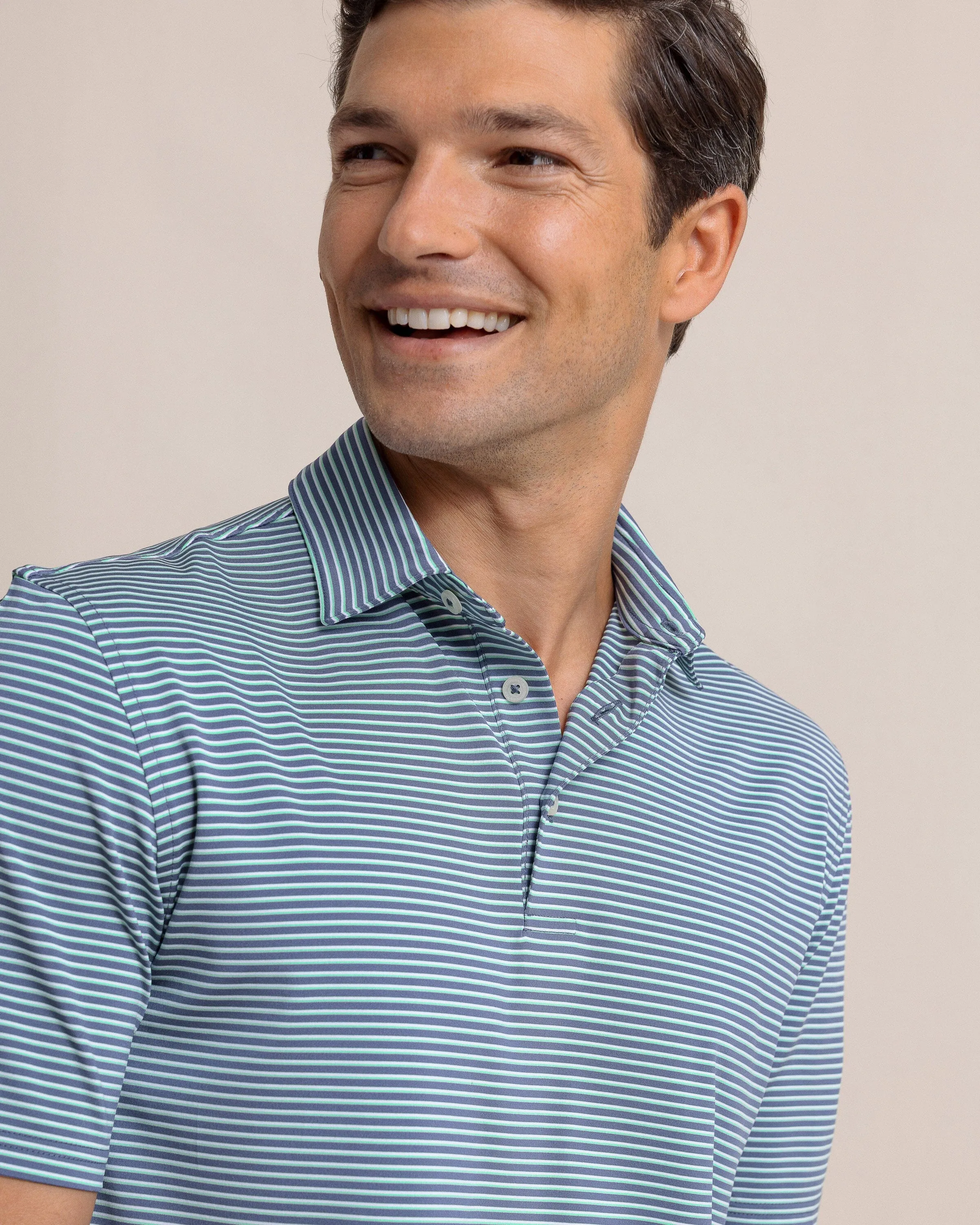 Driver Sunbury Stripe Polo