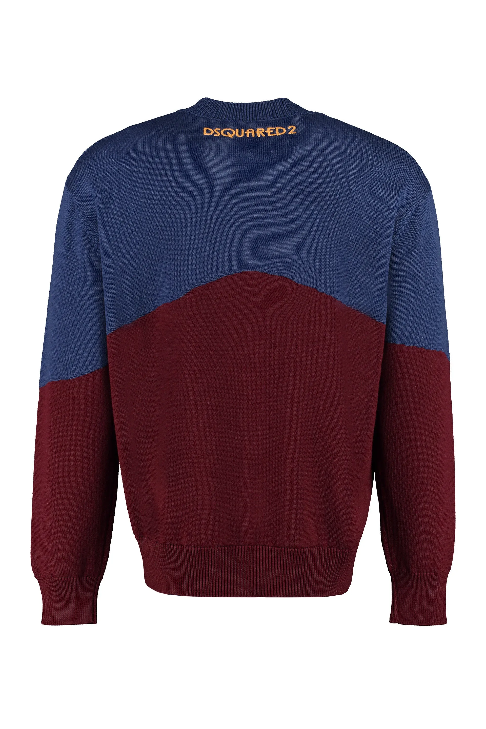 Dsquared2 Graphic Intarsia Crewneck Jumper