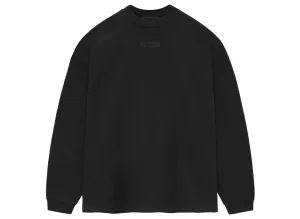 Fear of God Essentials L/S Tee in Black