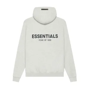 Fear Of God Essentials Pullover Hoodie SS21 - Heather Oatmeal