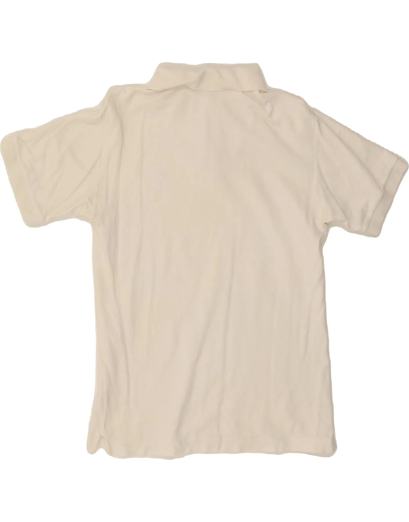 FILA Womens Polo Shirt IT 42 Medium White