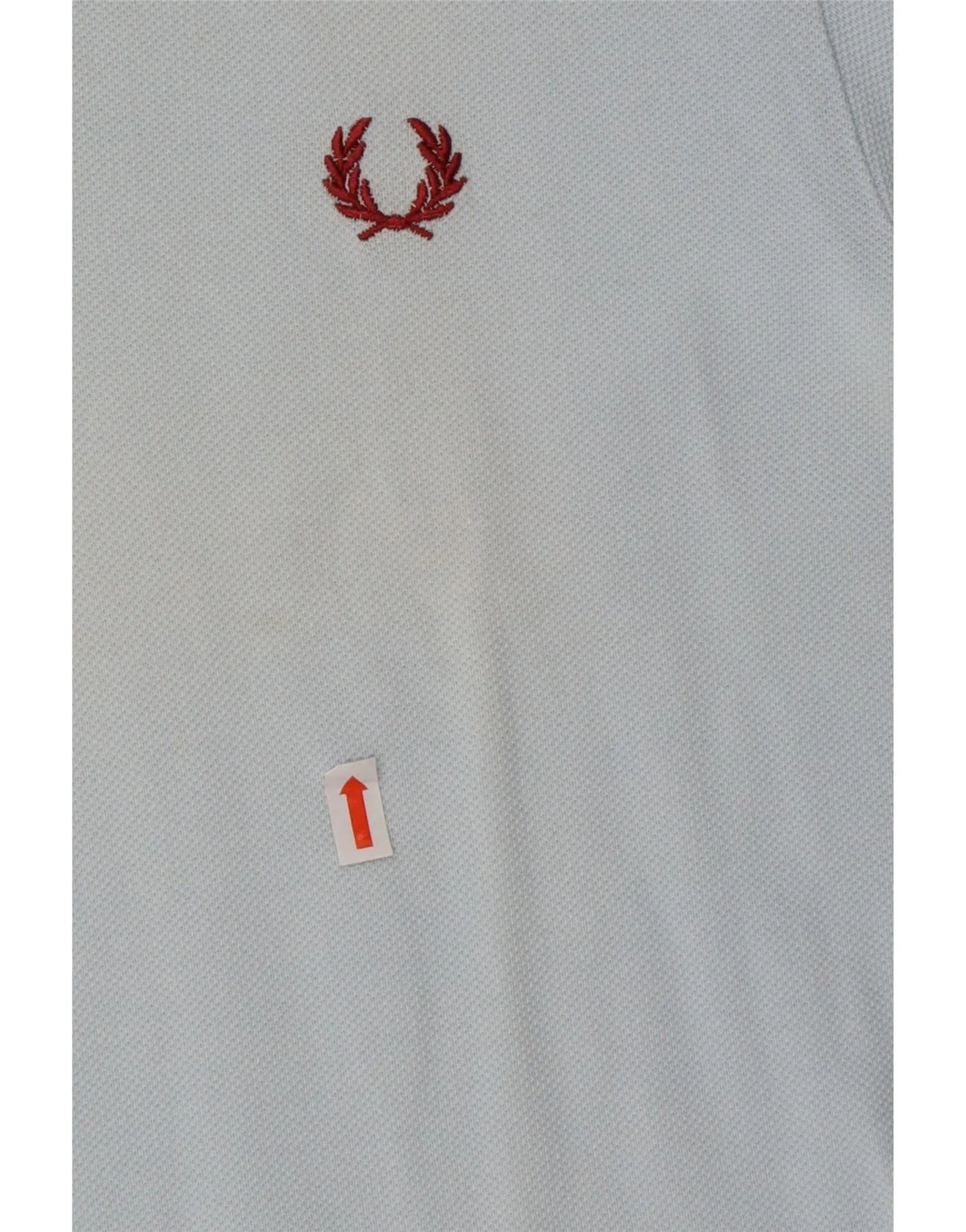FRED PERRY Mens Polo Shirt Medium Blue Cotton