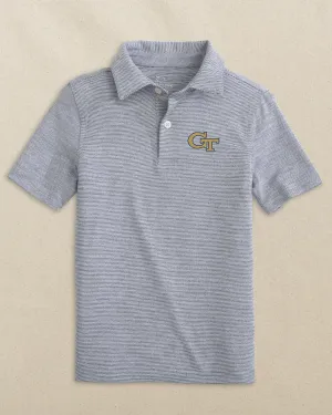 Georgia Tech Boys Driver Spacedye Polo Shirt