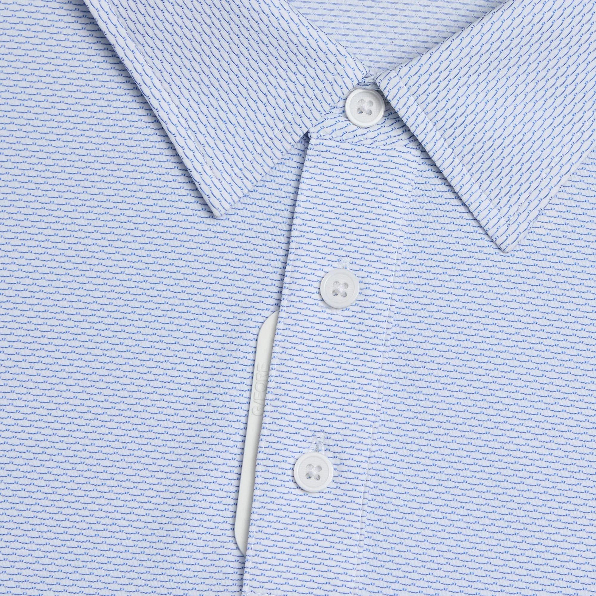 G/FORE Fine Stretch Jacquard Polo Shirt
